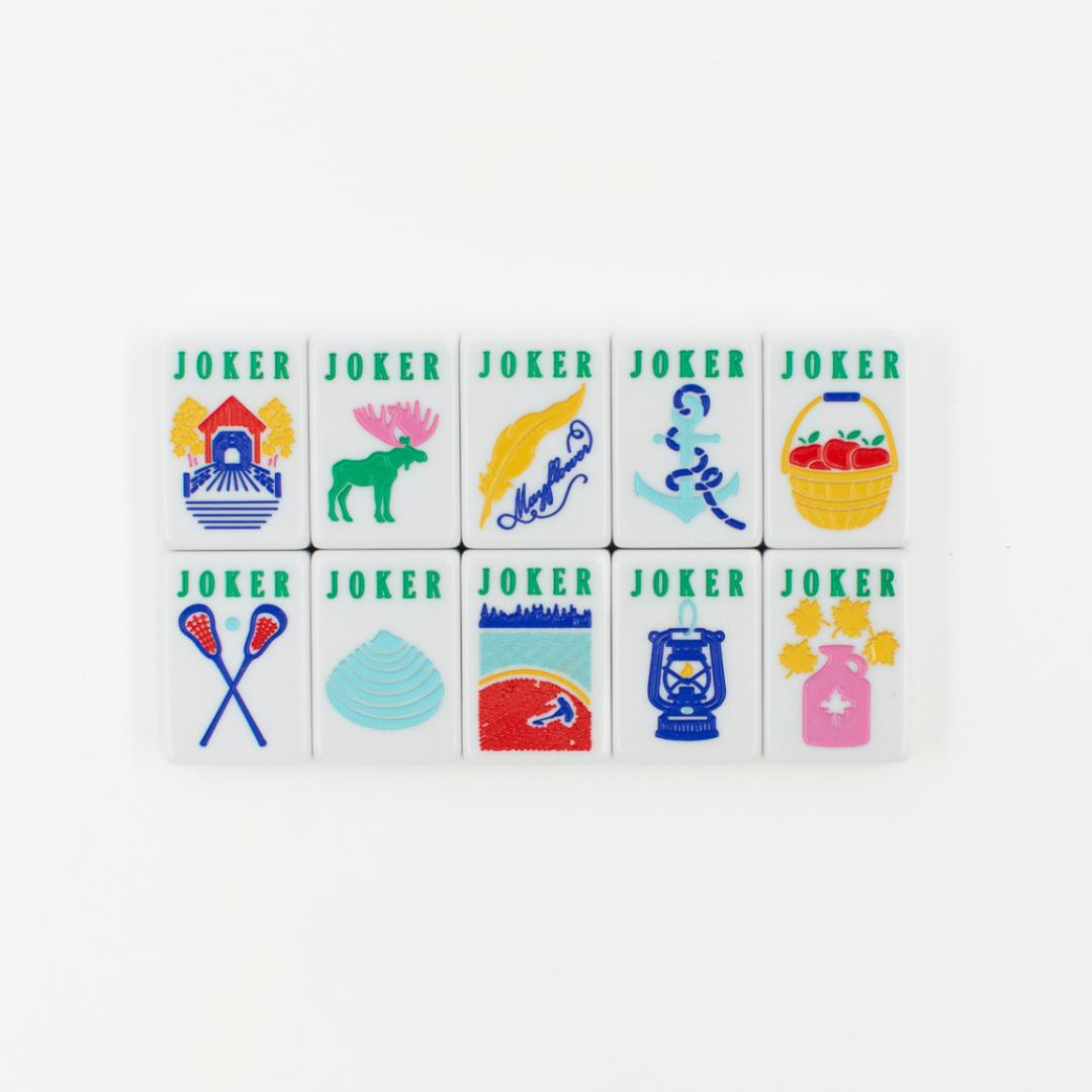 THE NEW ENGLAND SERIES | Mahjong Tiles with Nautical Flair - The Preppy Bunny