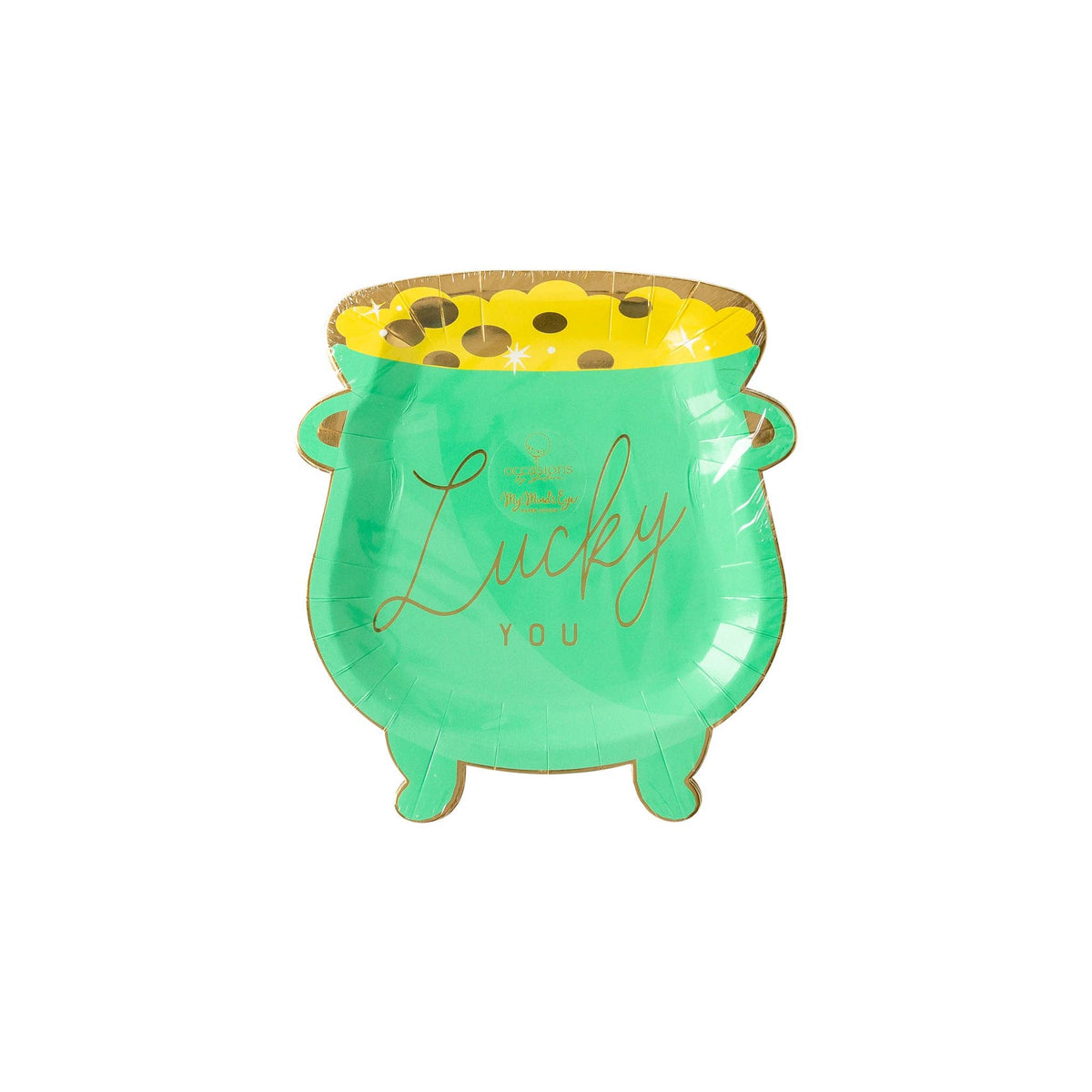 Pot Of Gold Plates - The Preppy Bunny