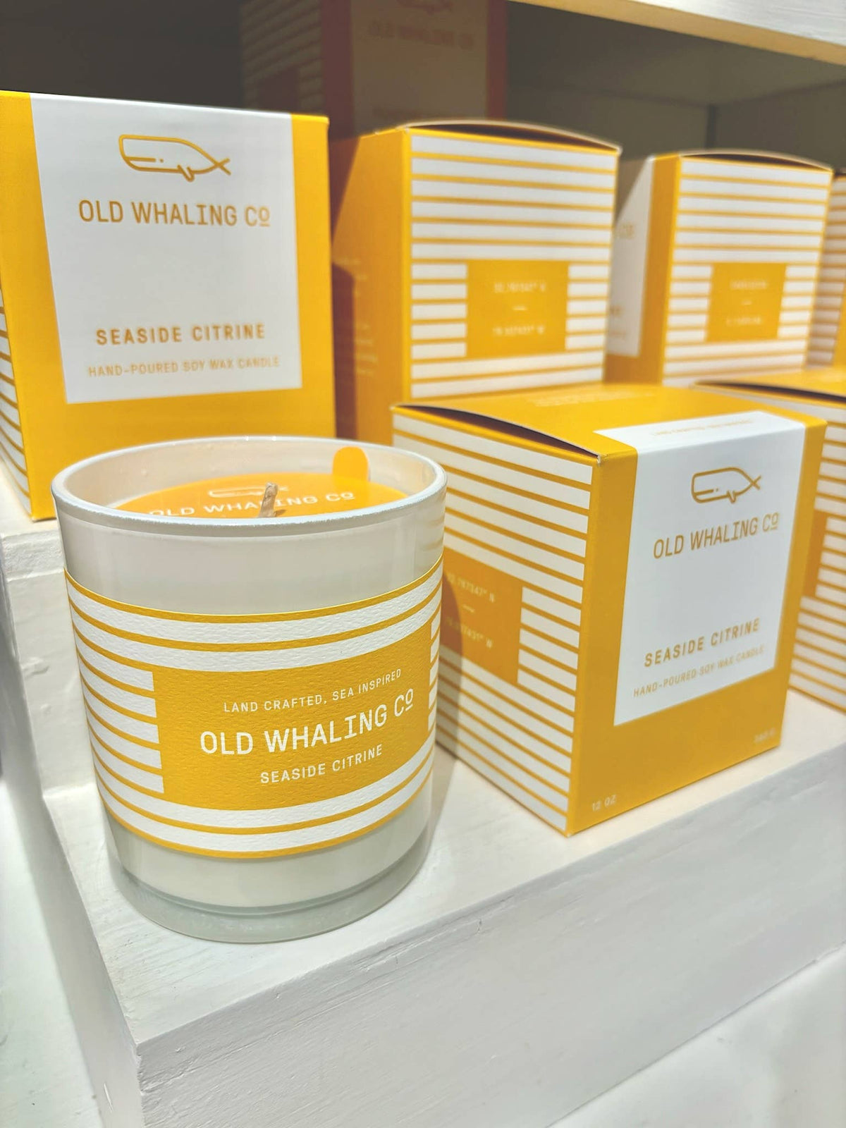 Seaside Citrine Candle - The Preppy Bunny