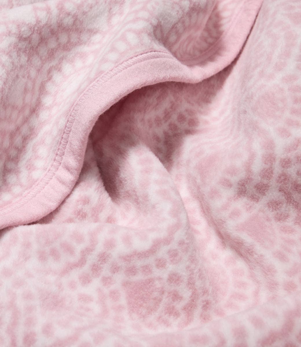 Seaside Scallops Blush ChappyWrap Blanket - The Preppy Bunny