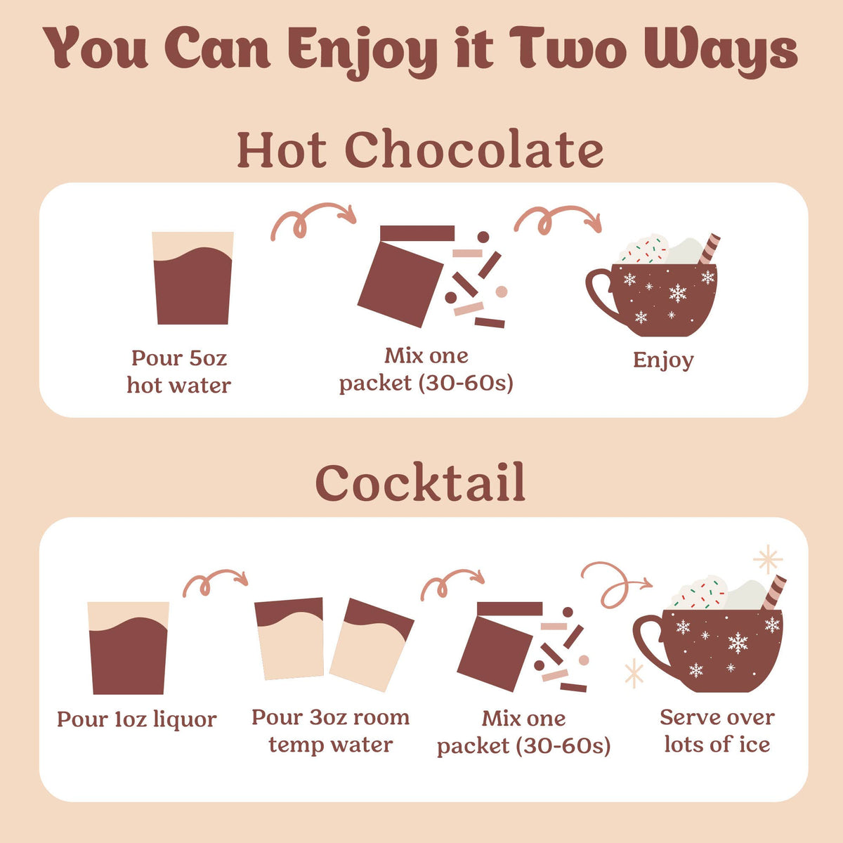 Cozy Hot Chocolate & Cocktail Mixer