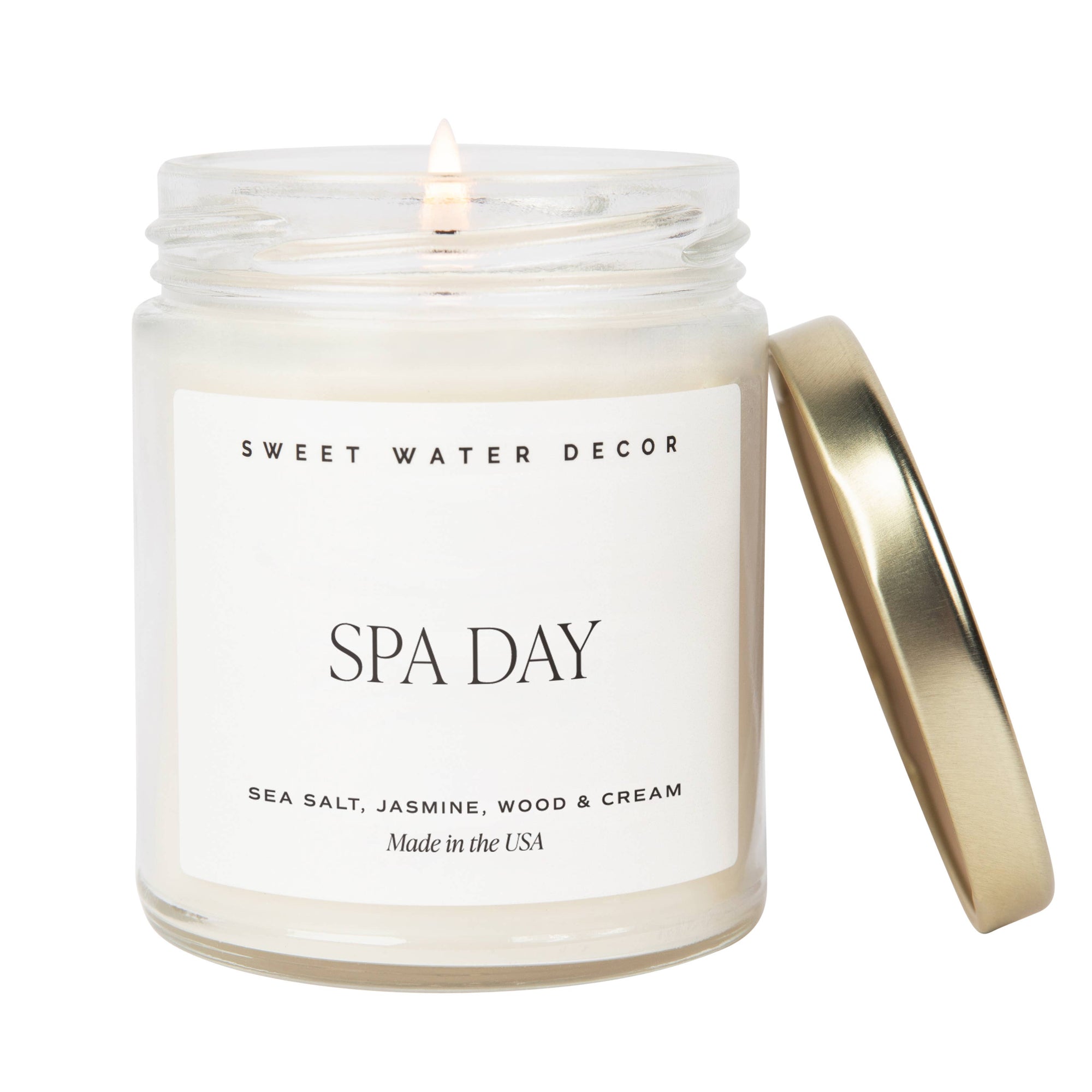 Spa Day 9 oz Soy Candle - The Preppy Bunny