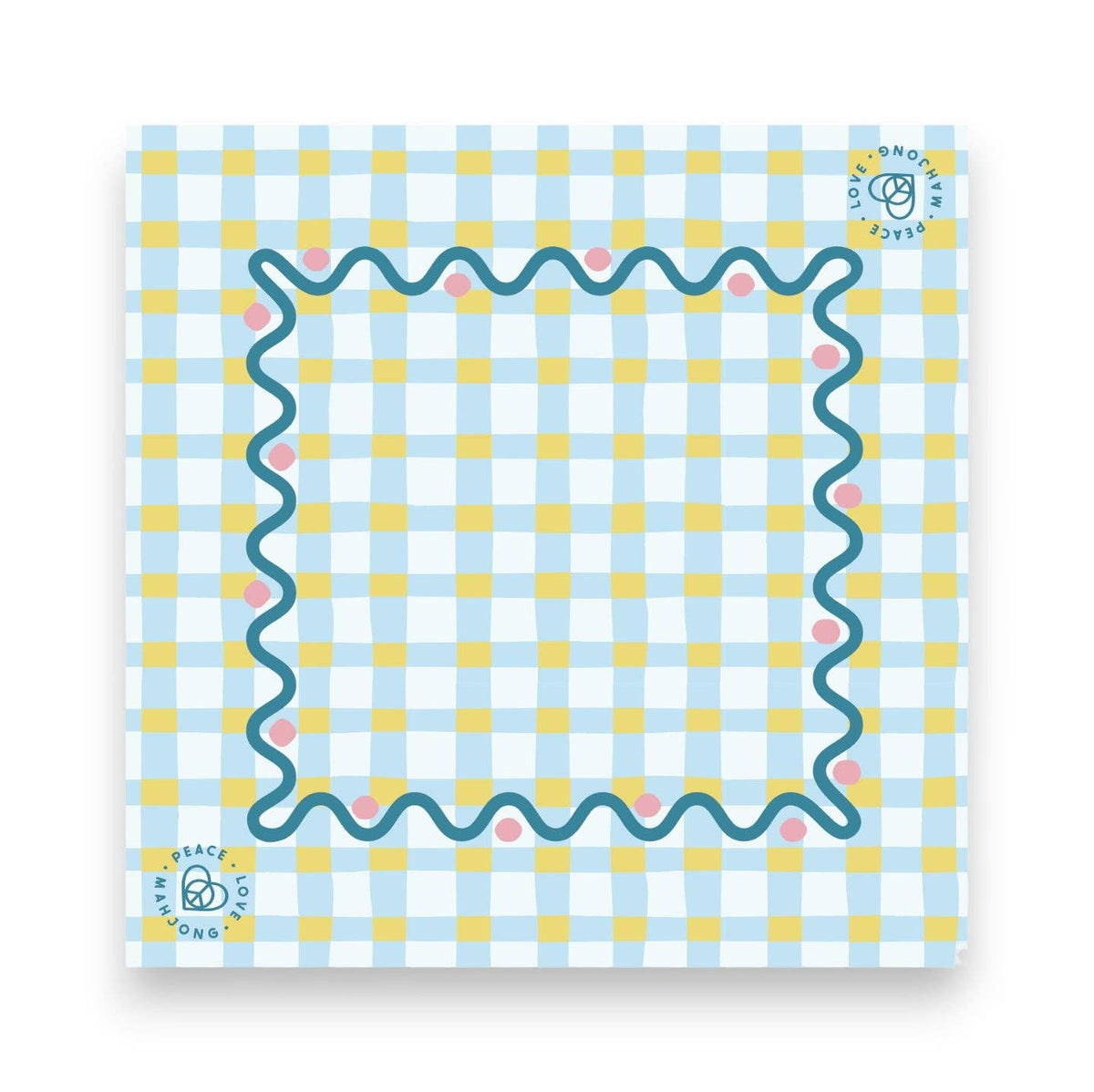 Mahjong Mats - Plaid & Stripes