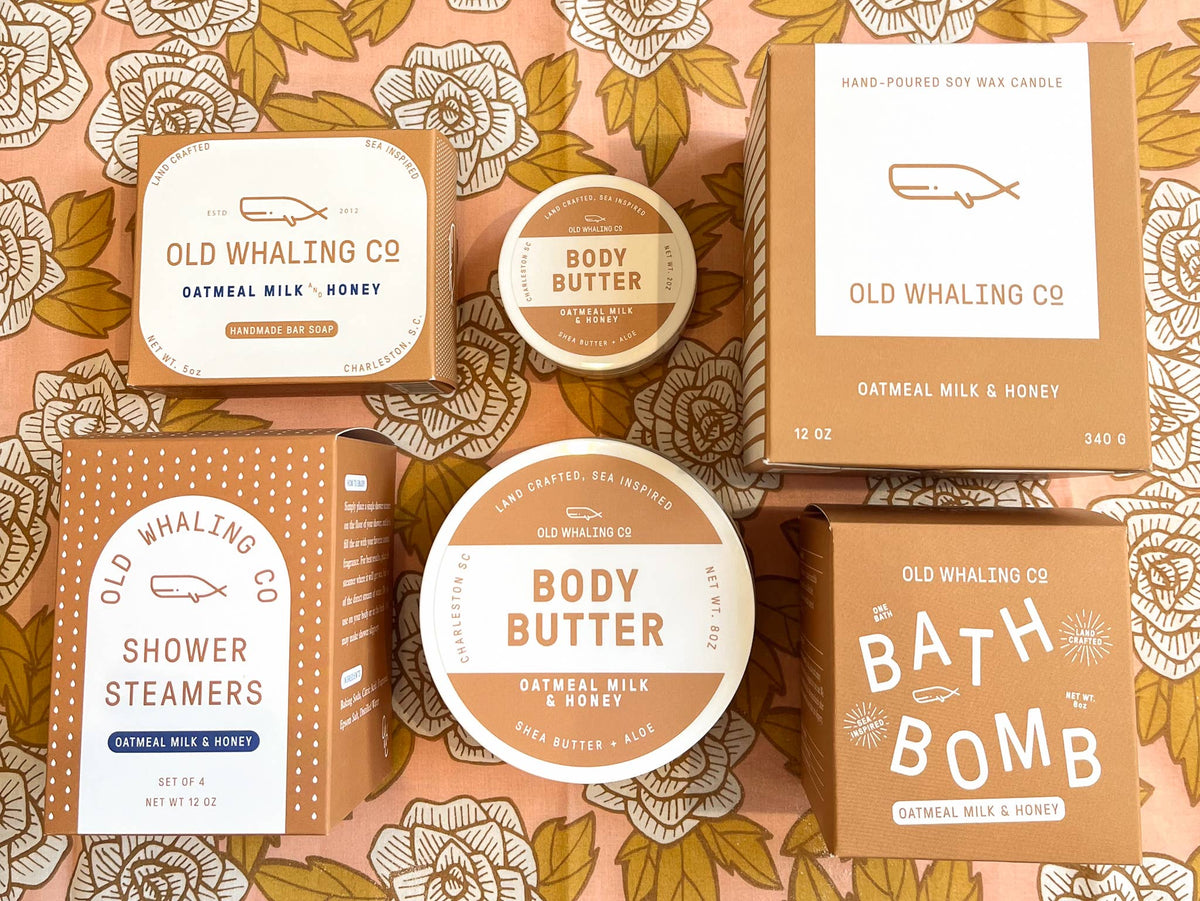 Oatmeal Milk &amp; Honey Shower Steamers