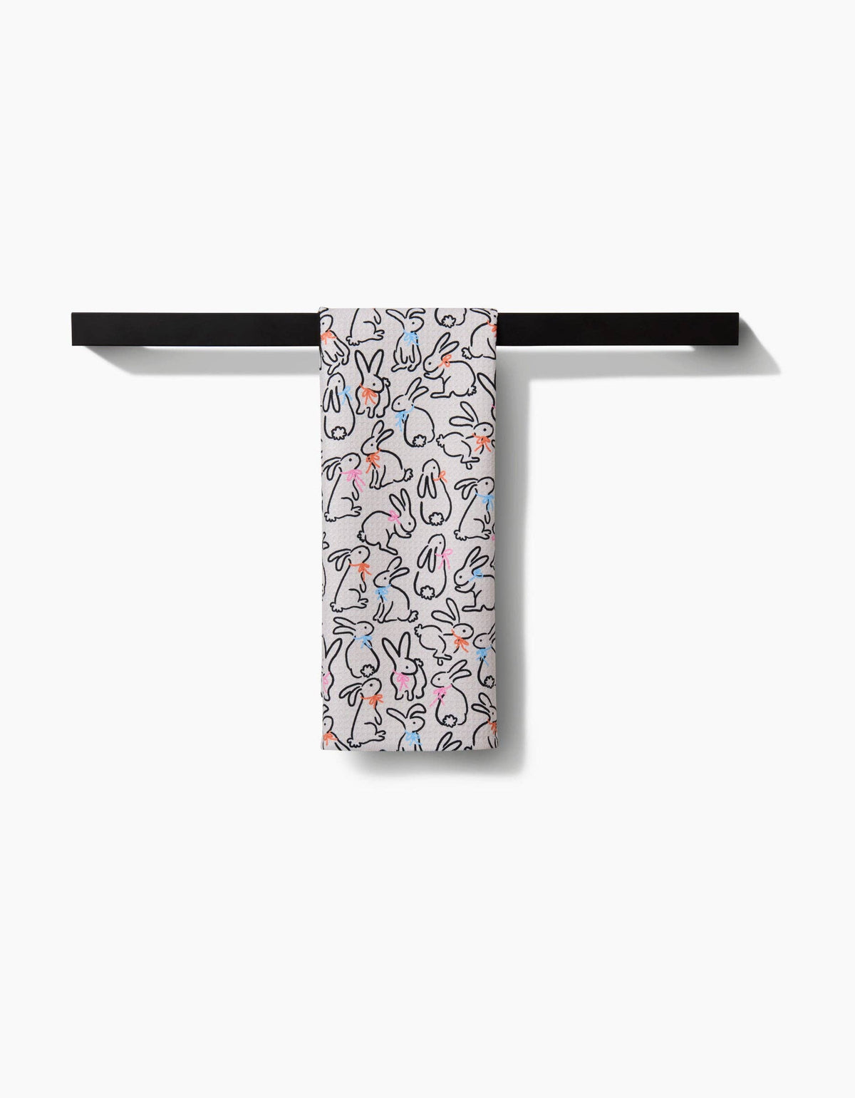 Playful Bunnies Tea Towel by Geometry