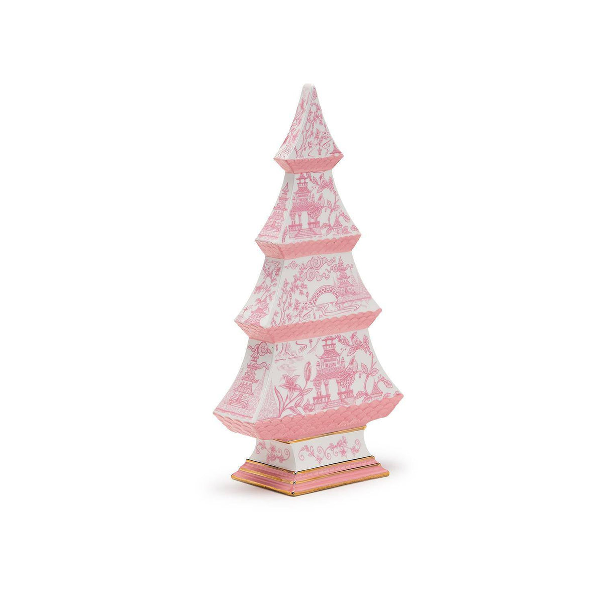 Pastel Pink Chinoiserie Tree - The Preppy Bunny