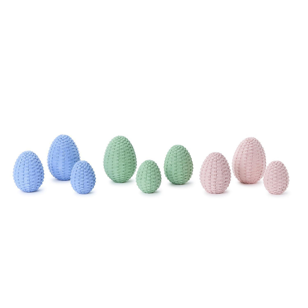 Basket Weave Easter Eggs