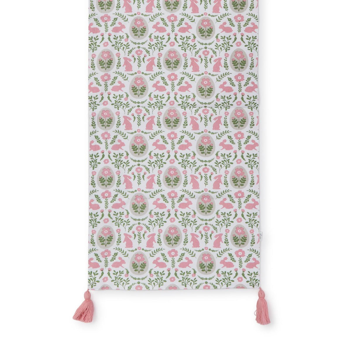 Spring Soiree Table Runner with Tassel Accent