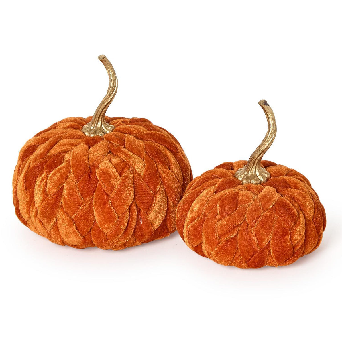 Braided Plush Pumpkin - The Preppy Bunny
