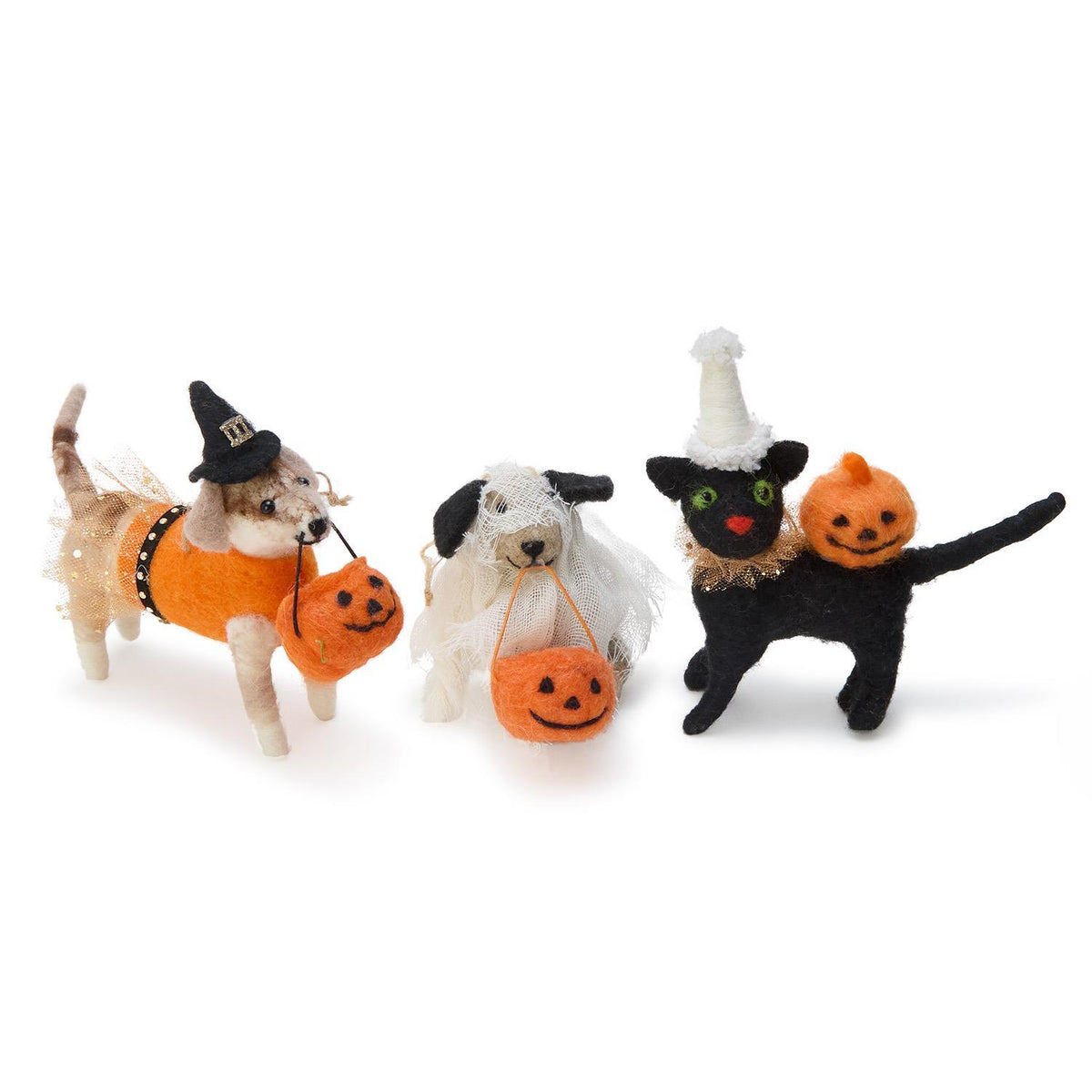 Halloween Felt Ornament - The Preppy Bunny