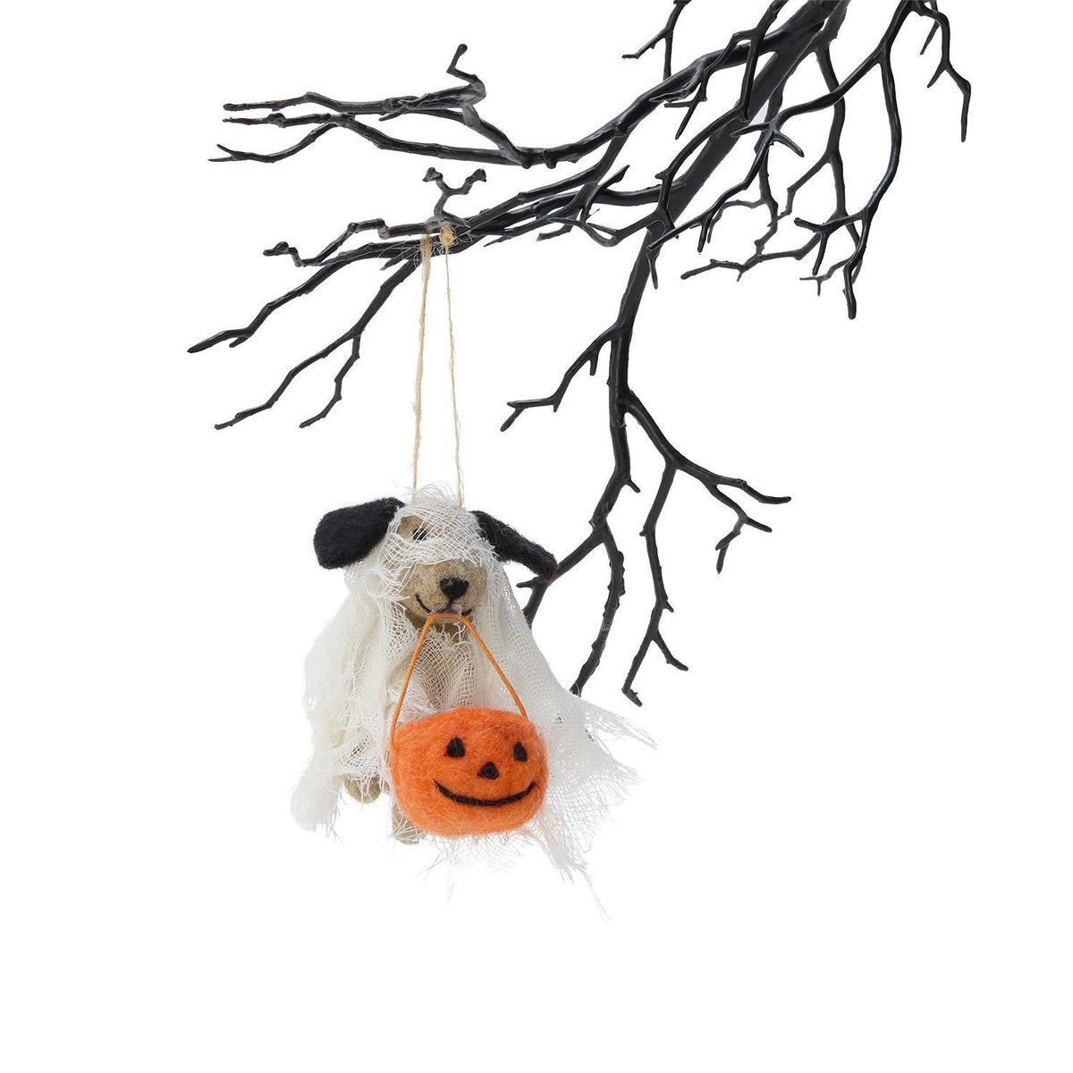 Halloween Felt Ornament - The Preppy Bunny