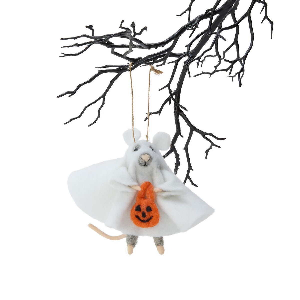 Halloween Felt Ornament - The Preppy Bunny