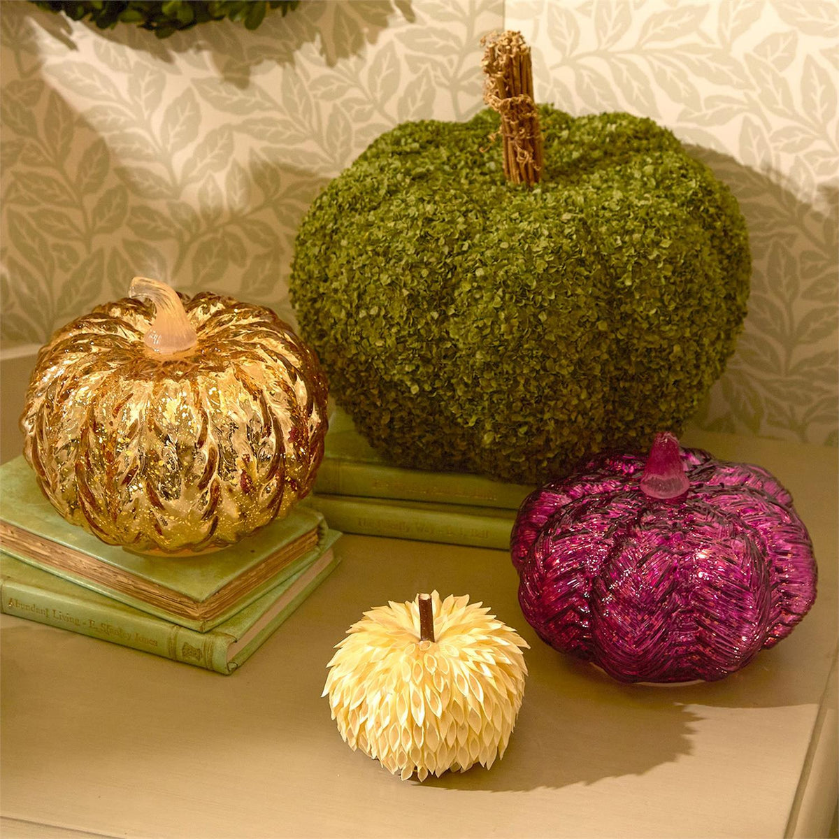 Natural Buckwheat Husk Pumpkins - 2 sizes - The Preppy Bunny