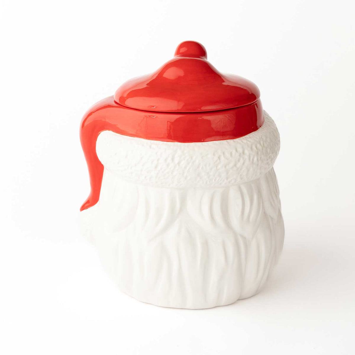 Red Santa Cookie Jar - The Preppy Bunny