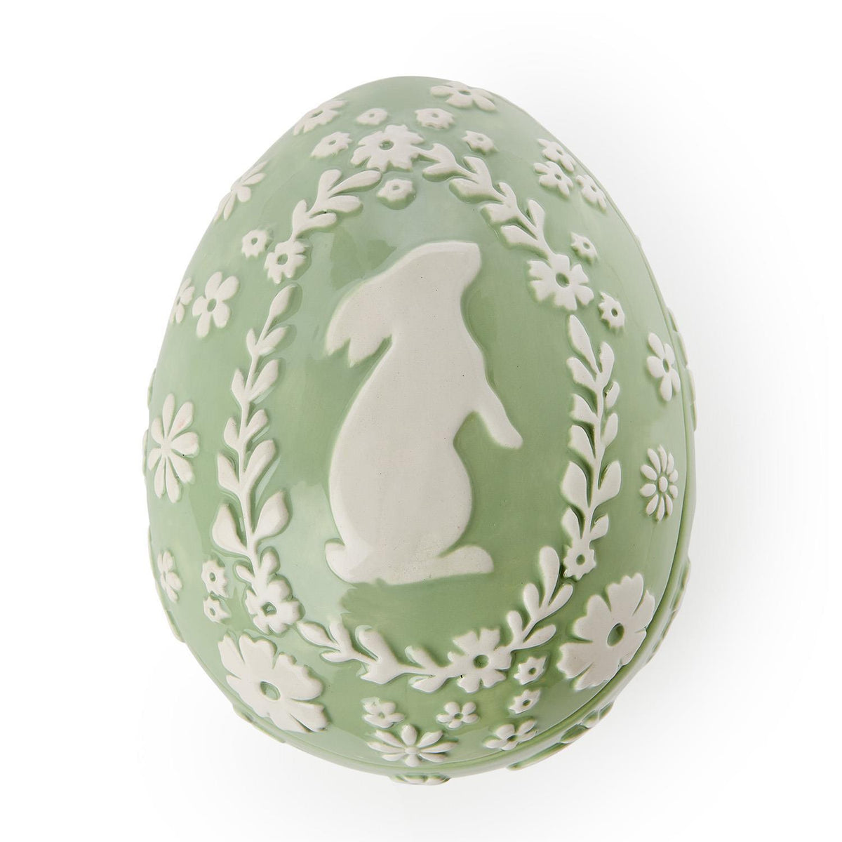 Egg Shaped Covered Dish - The Preppy Bunny