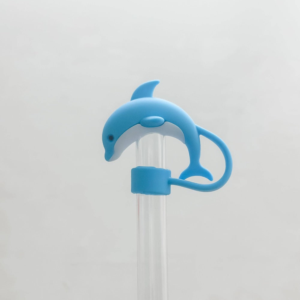 Dolphin Straw Cover 10MM - The Preppy Bunny