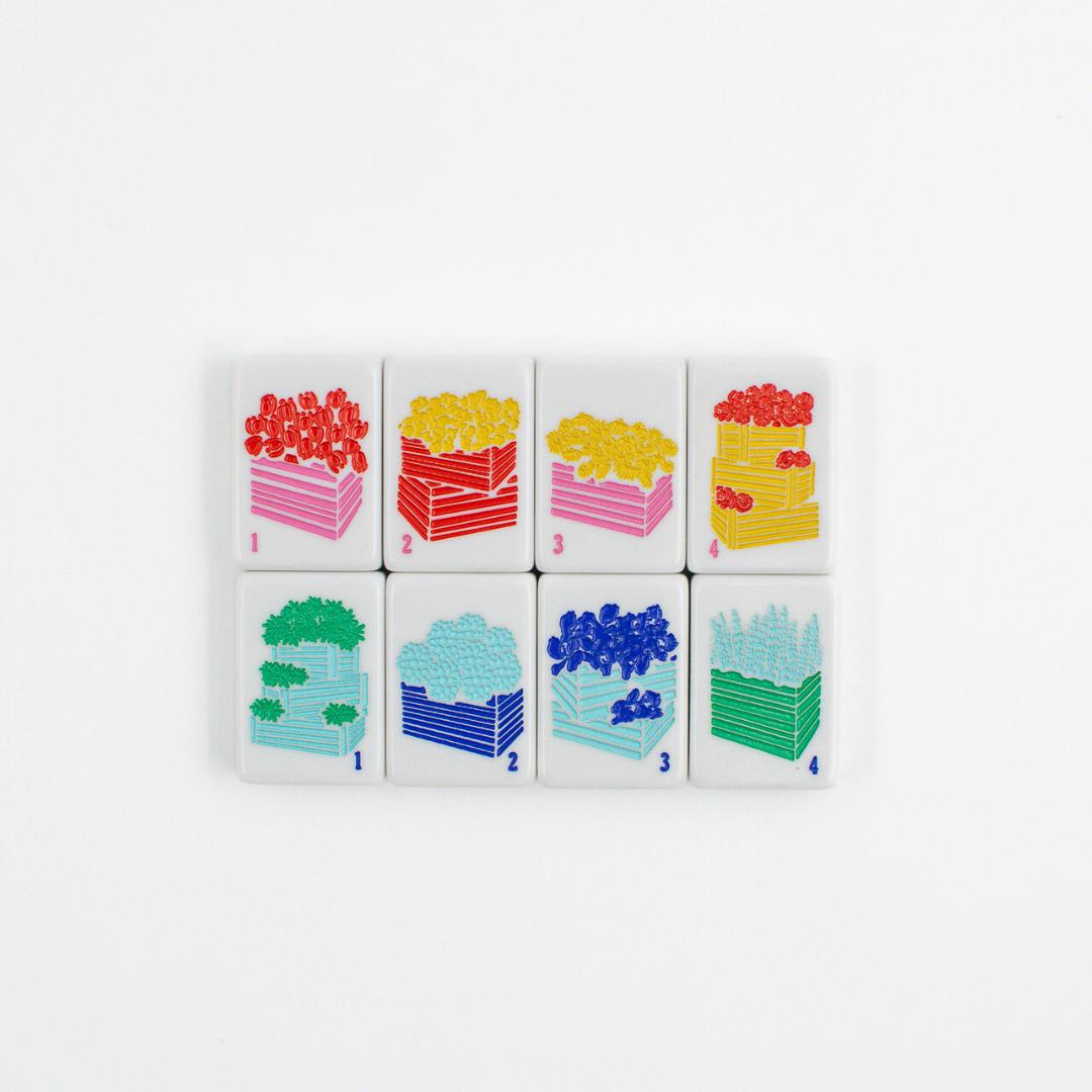 THE NEW ENGLAND SERIES | Mahjong Tiles with Nautical Flair - The Preppy Bunny