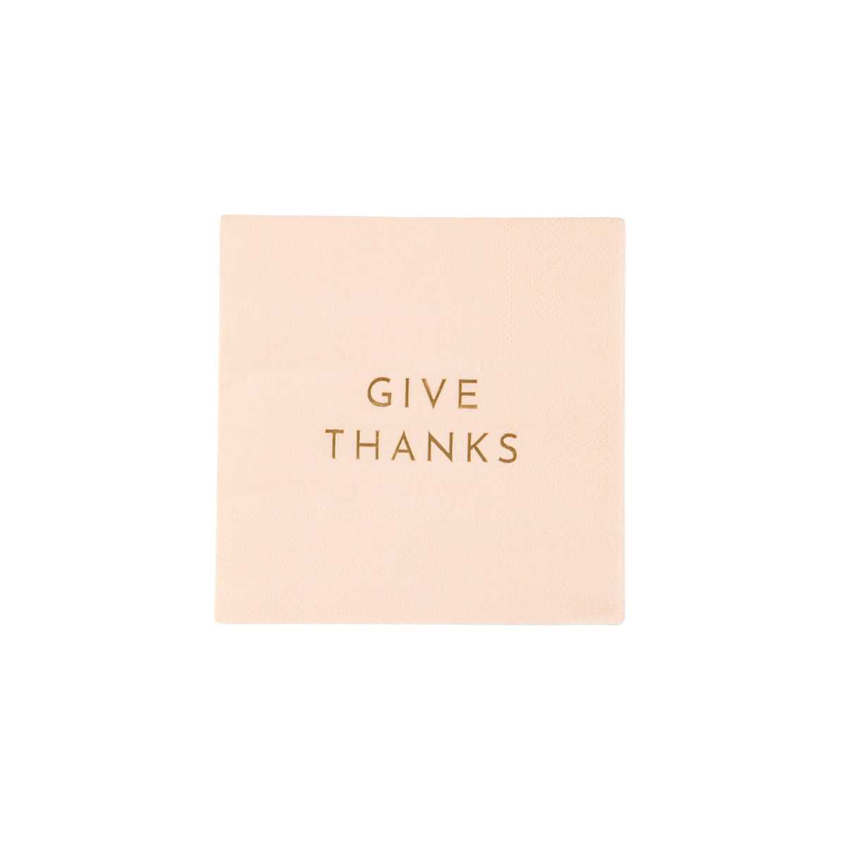 Give Thanks Cocktail Napkins