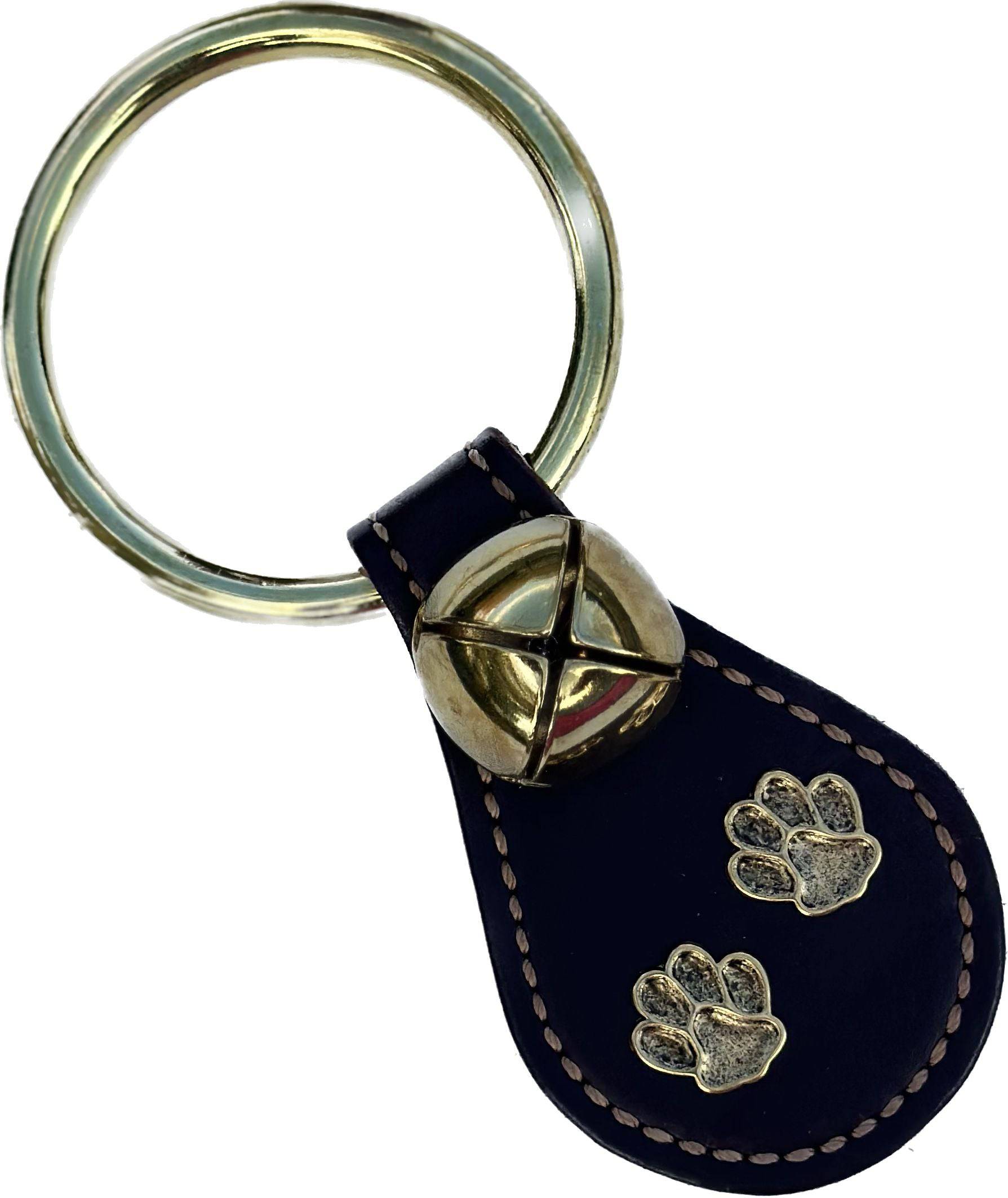 Paw Print Charm with Single Bell - The Preppy Bunny