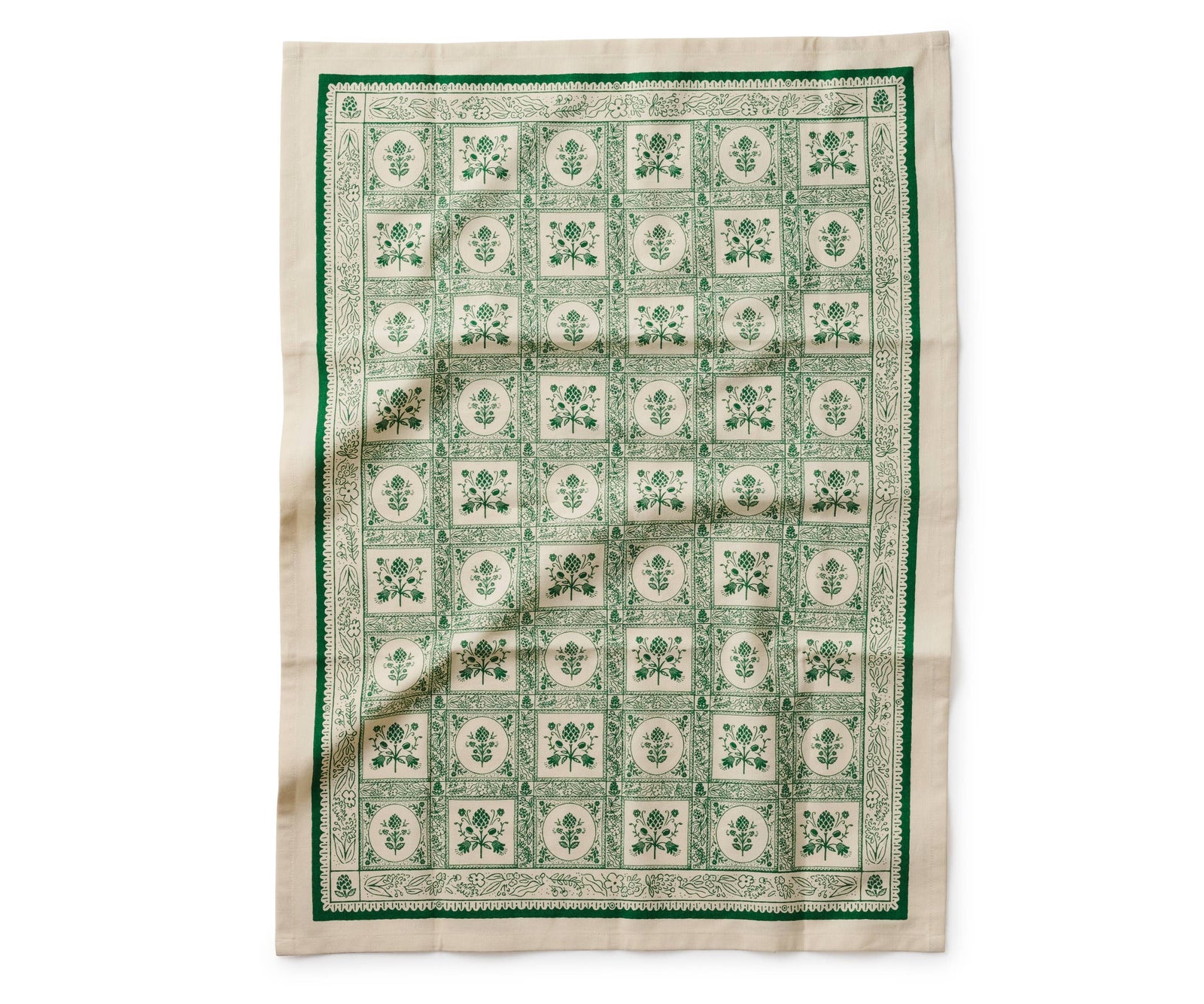 Artichoke Tea Towel - The Preppy Bunny