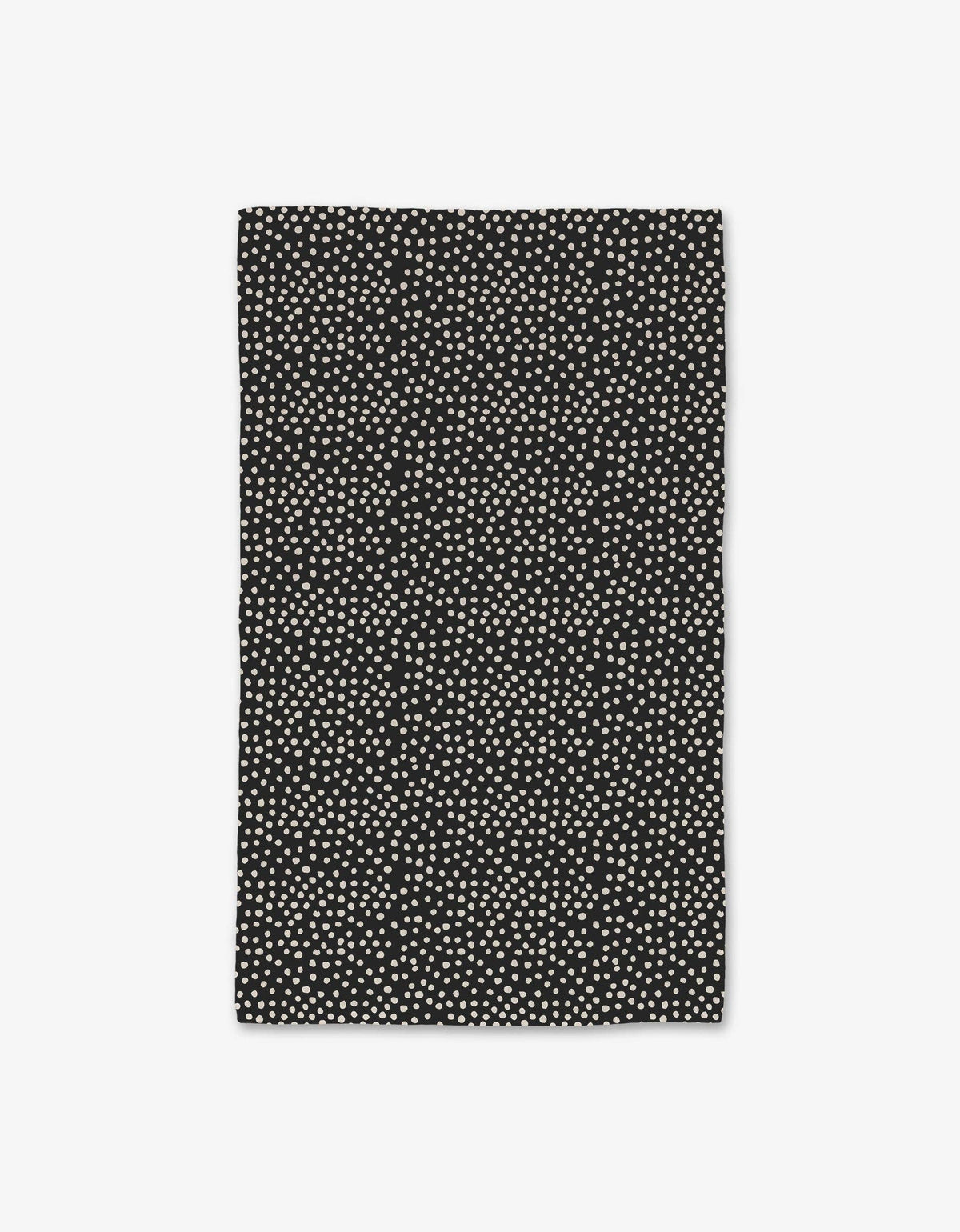 Dotty Black Luxe Hand Towel