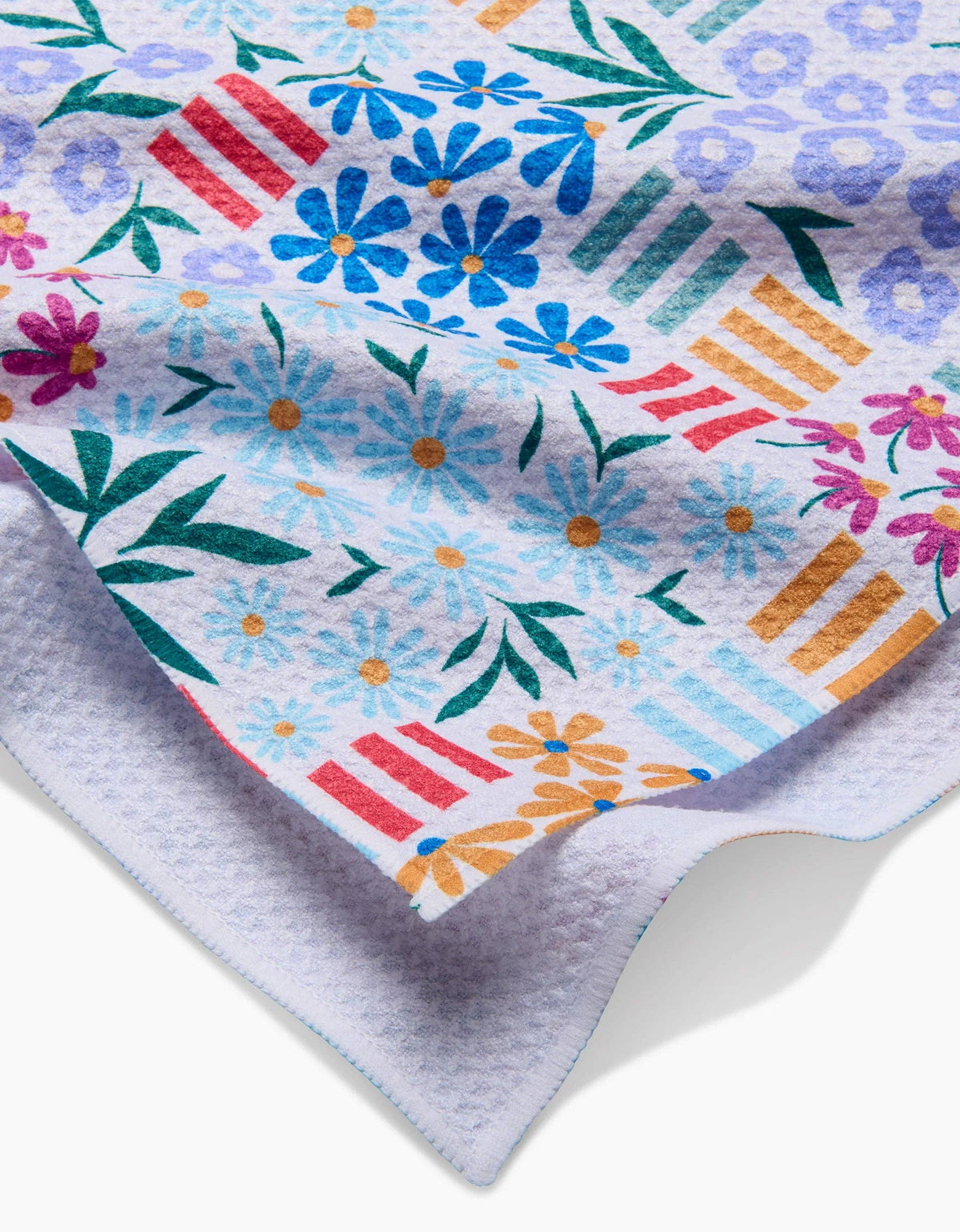 Floral Garden Tea Towel by Geometry