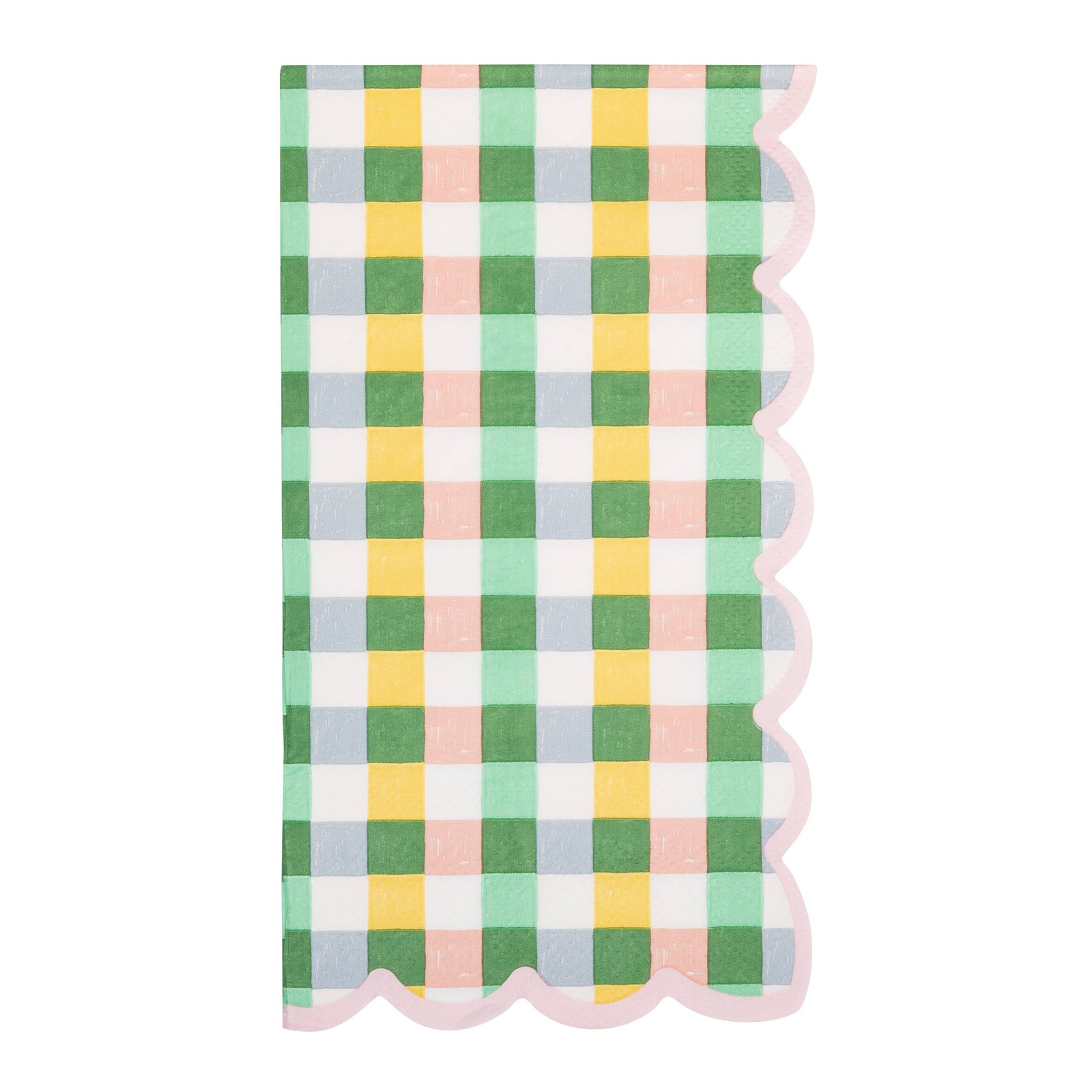 Hopscotch Gingham Dinner Napkins - The Preppy Bunny