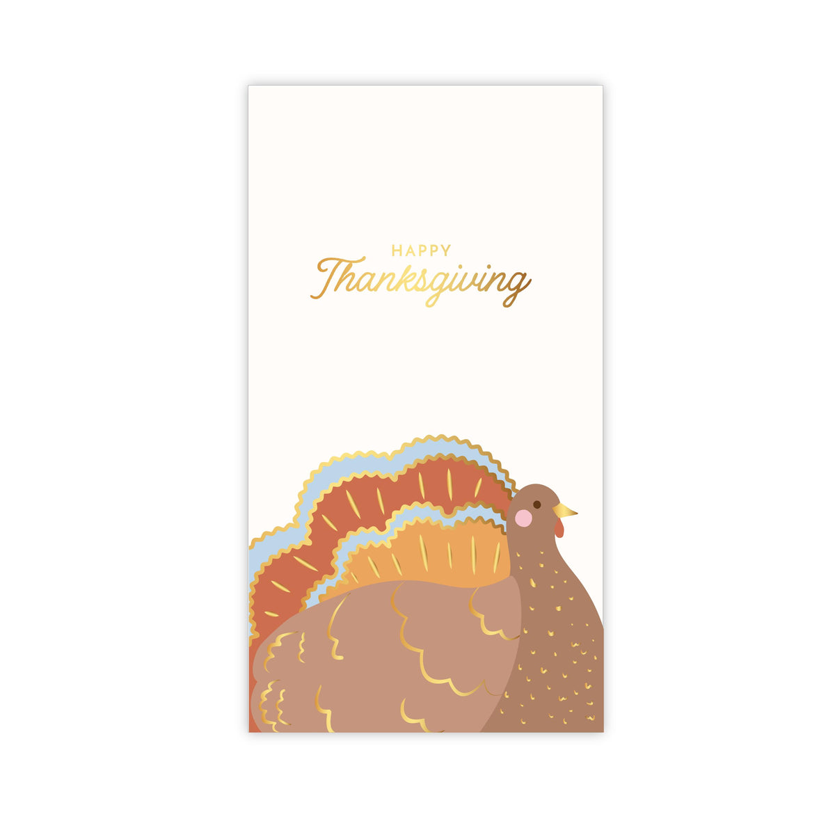 Charming Turkey Paper Guest Towel