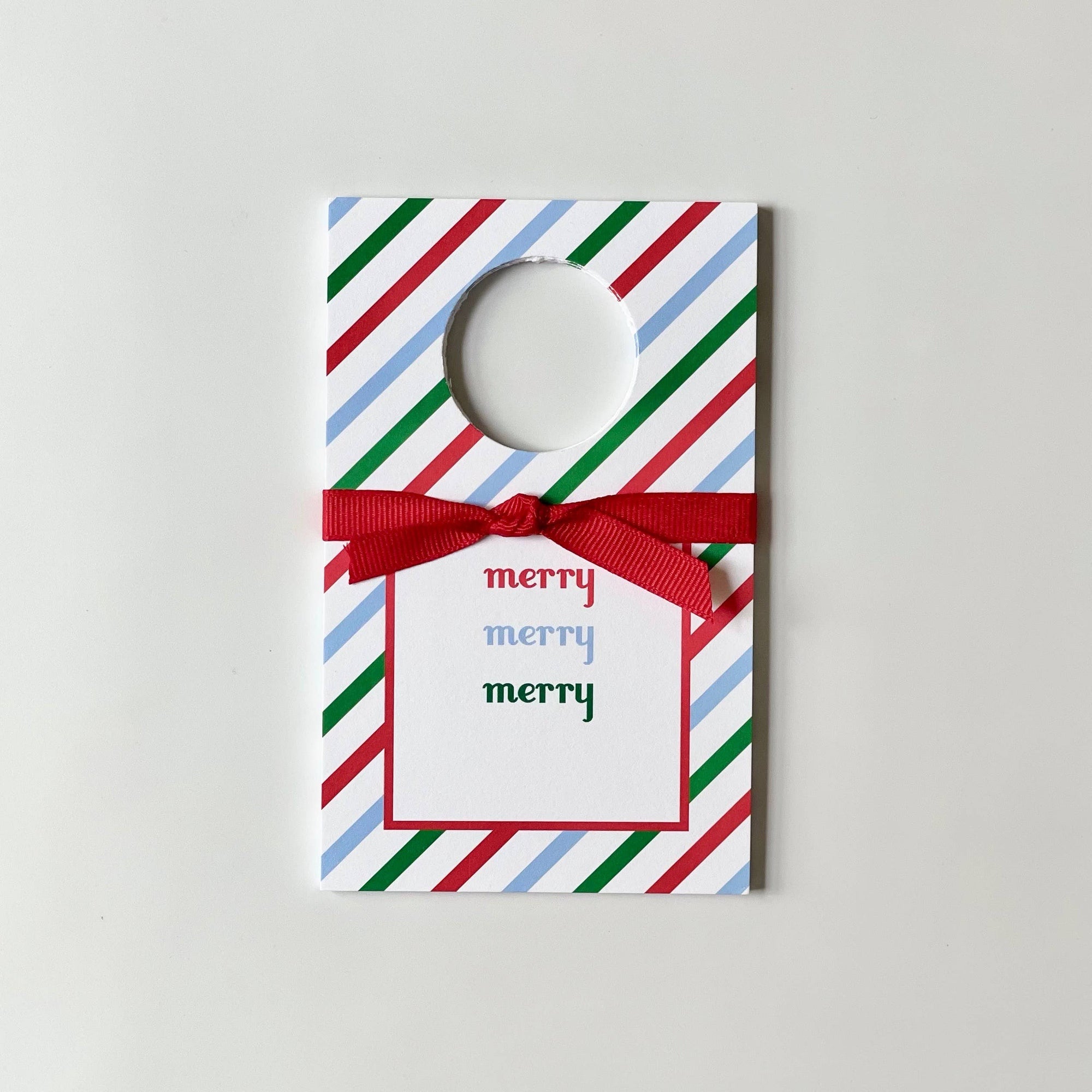 Merry Merry Merry - Wine Tags - The Preppy Bunny