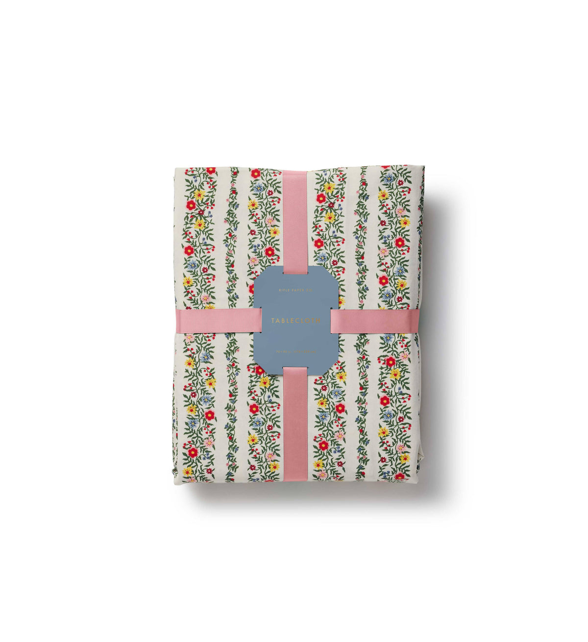 Rosette Stripe Cotton Tablecloth - The Preppy Bunny