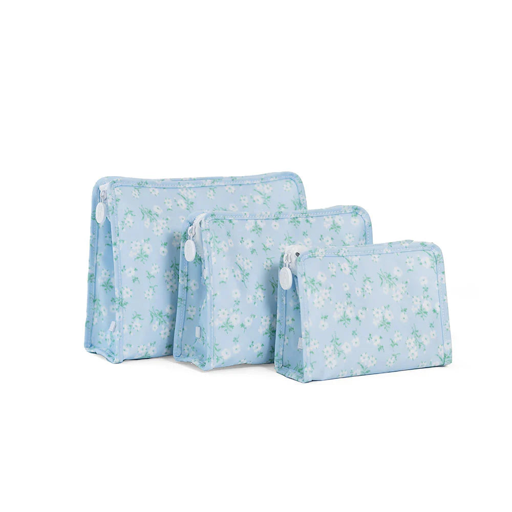 Kiki Floral Roadie Pouch - 2 sizes available - The Preppy Bunny