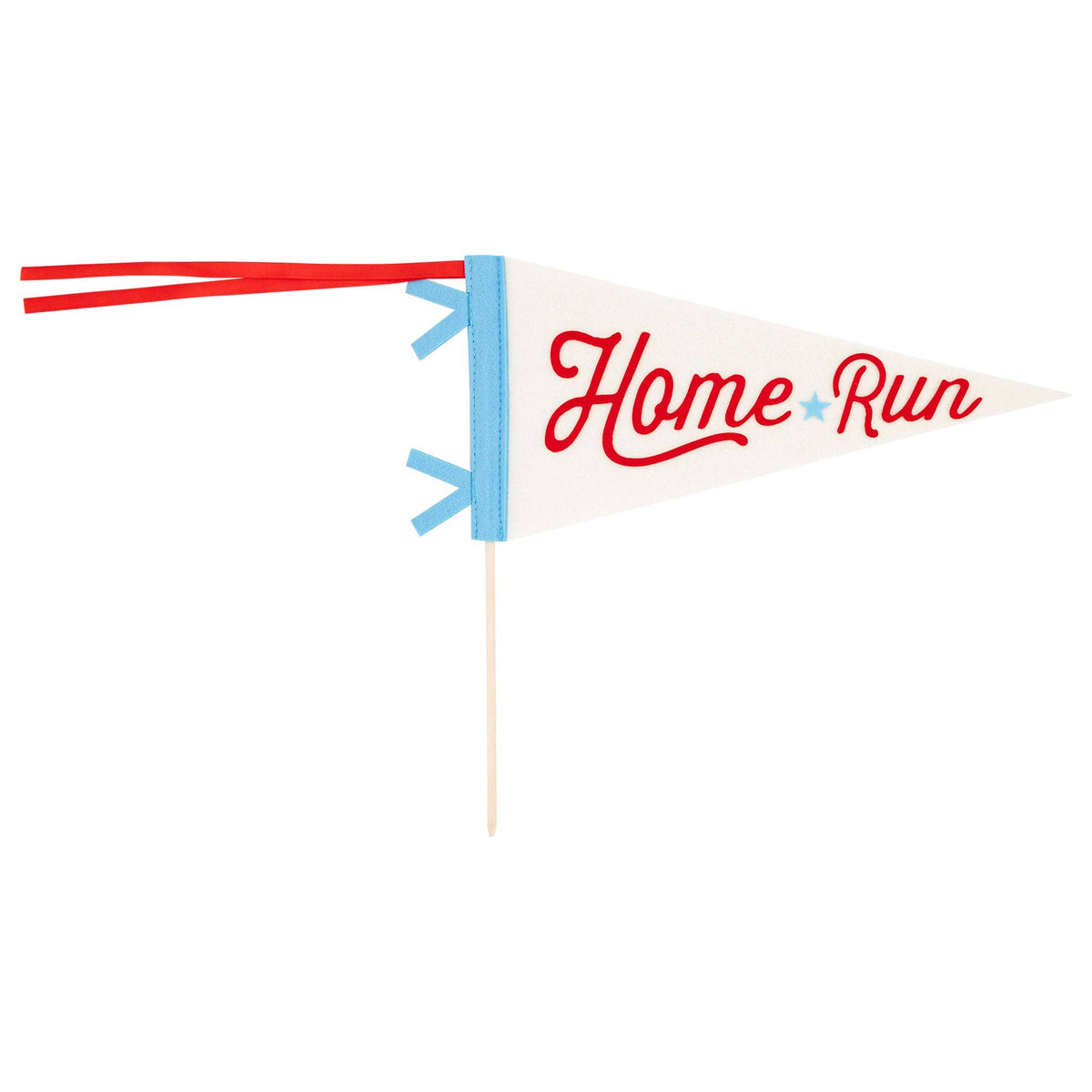 Baseball Felt Pennant Banner - The Preppy Bunny