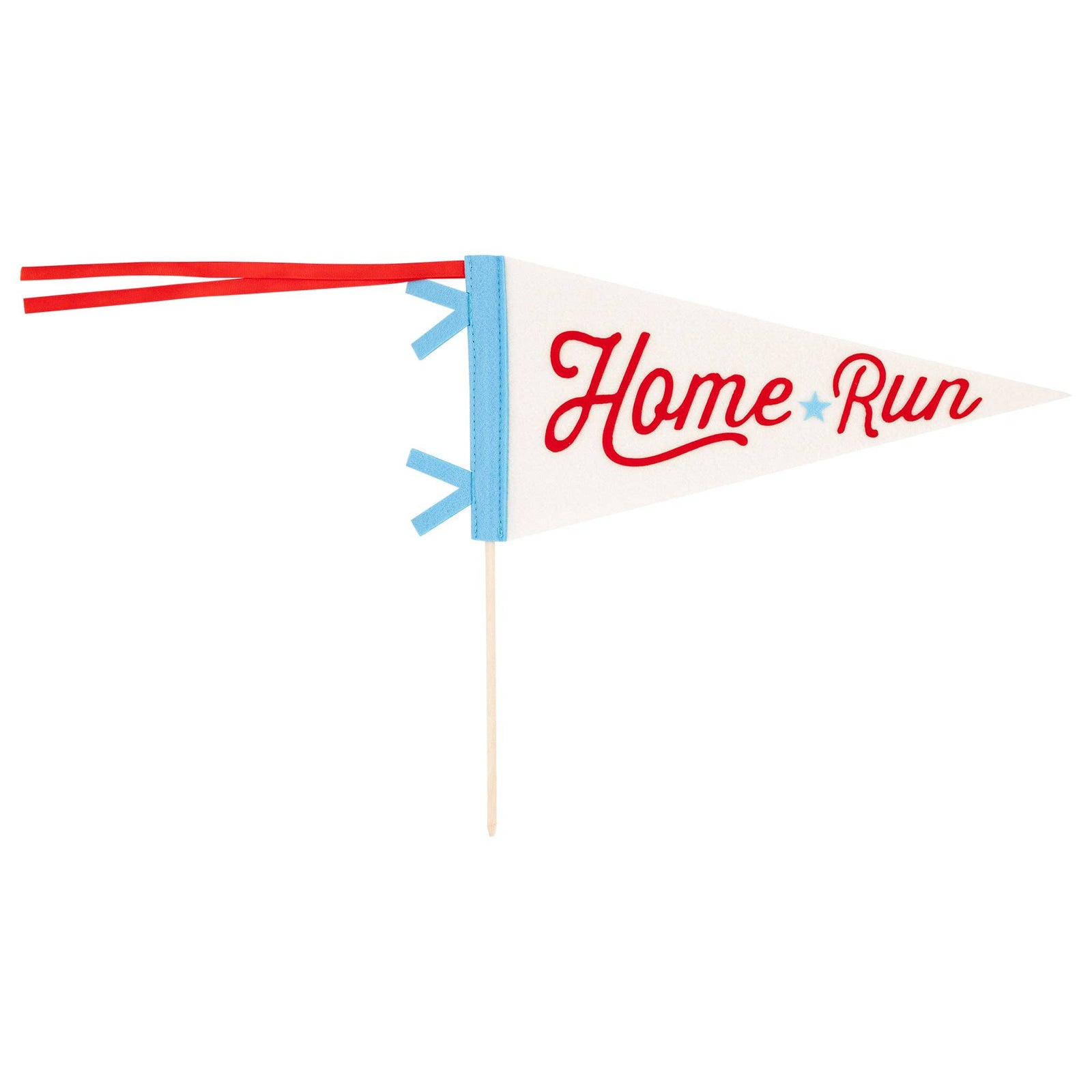 Baseball Felt Pennant Banner - The Preppy Bunny