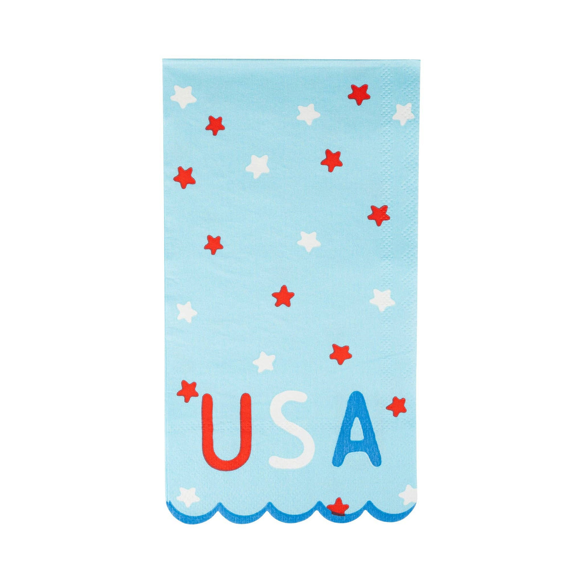 USA Stars Paper Dinner Napkins - The Preppy Bunny