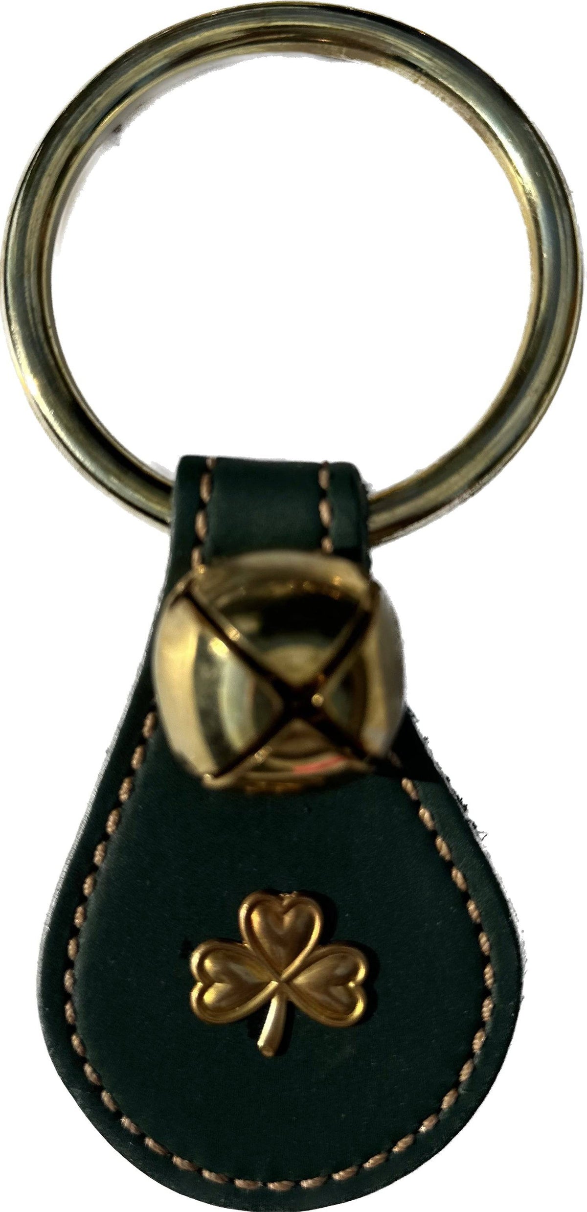 Shamrock Charm with Single Bell - The Preppy Bunny