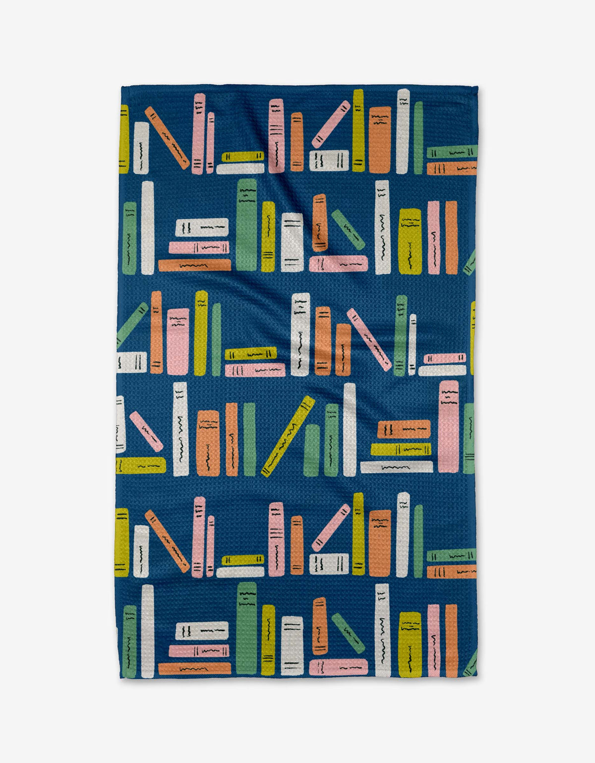 Bookish Stripes Tea Towel by Geometry