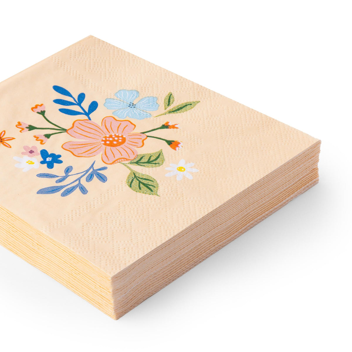 MULTICOLOR ELEGANT FLORAL COCKTAIL NAPKINS - The Preppy Bunny
