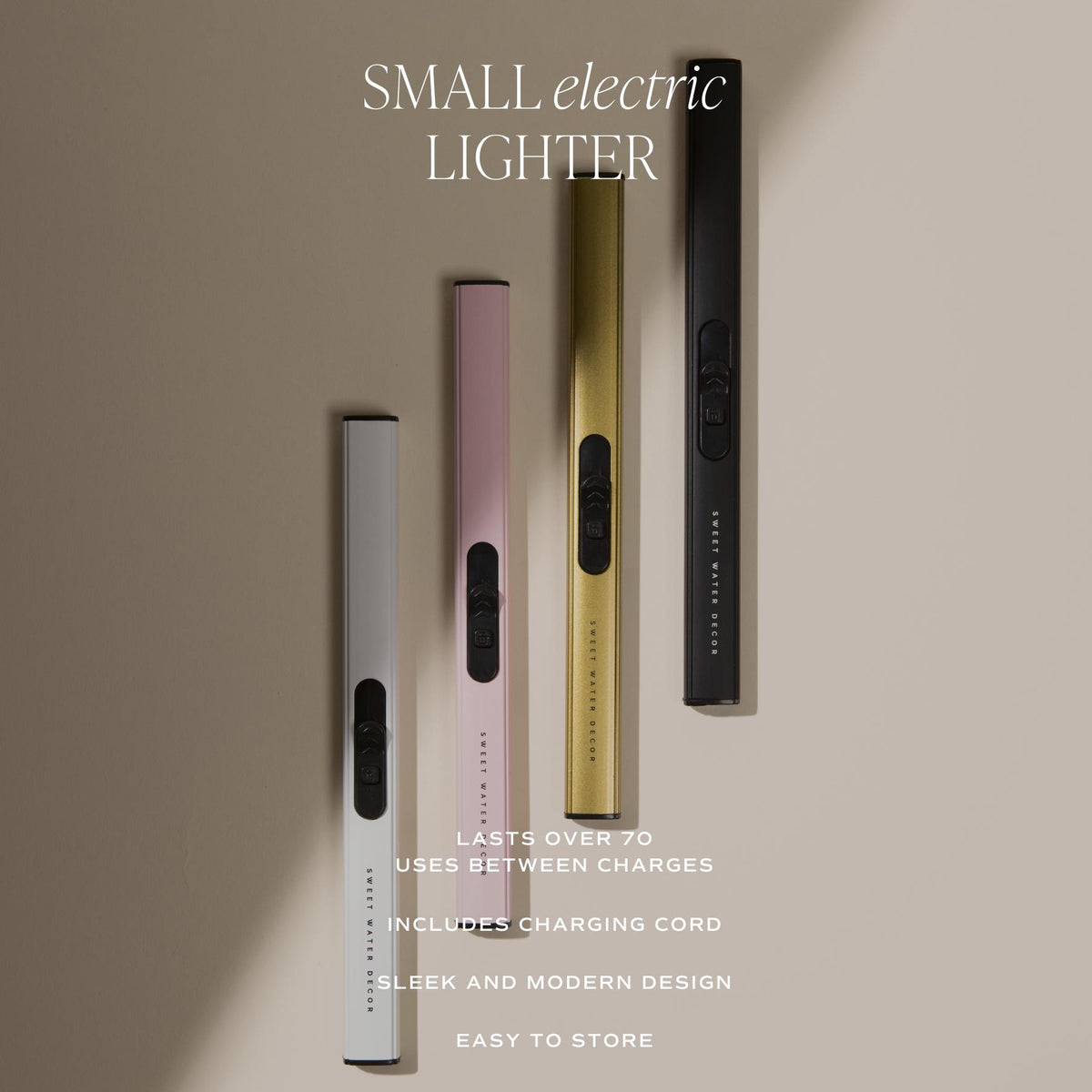 Green Rechargeable Electric Lighter - The Preppy Bunny