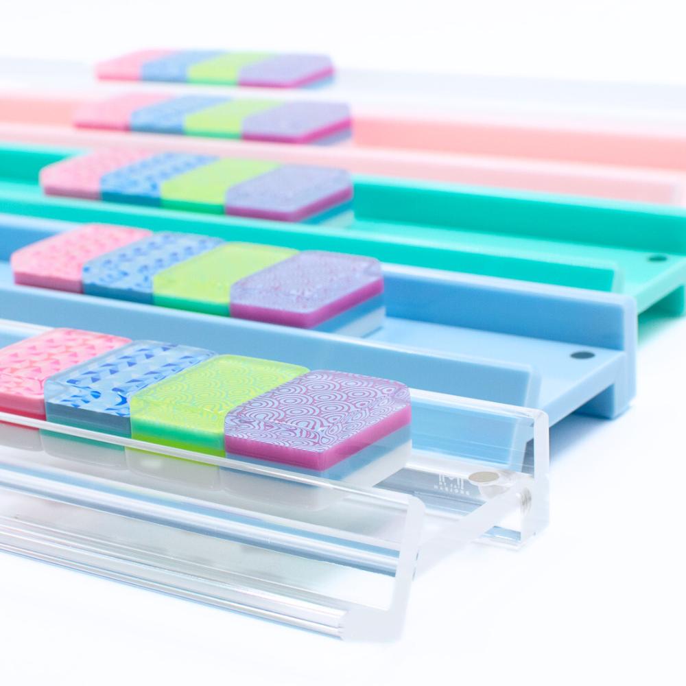 MAHJONG RACKS | Premium Acrylic | 4 Racks + 4 Pushers - The Preppy Bunny