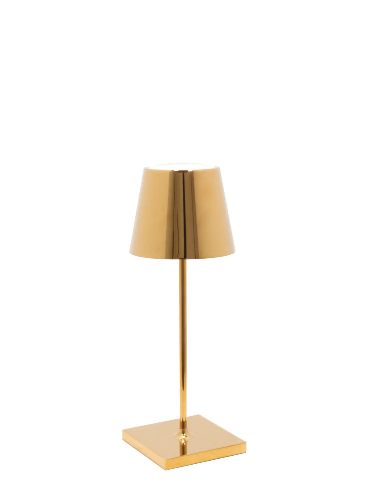 Poldina Pro Mini Cordless Lamp in Glossy Gold - The Preppy Bunny