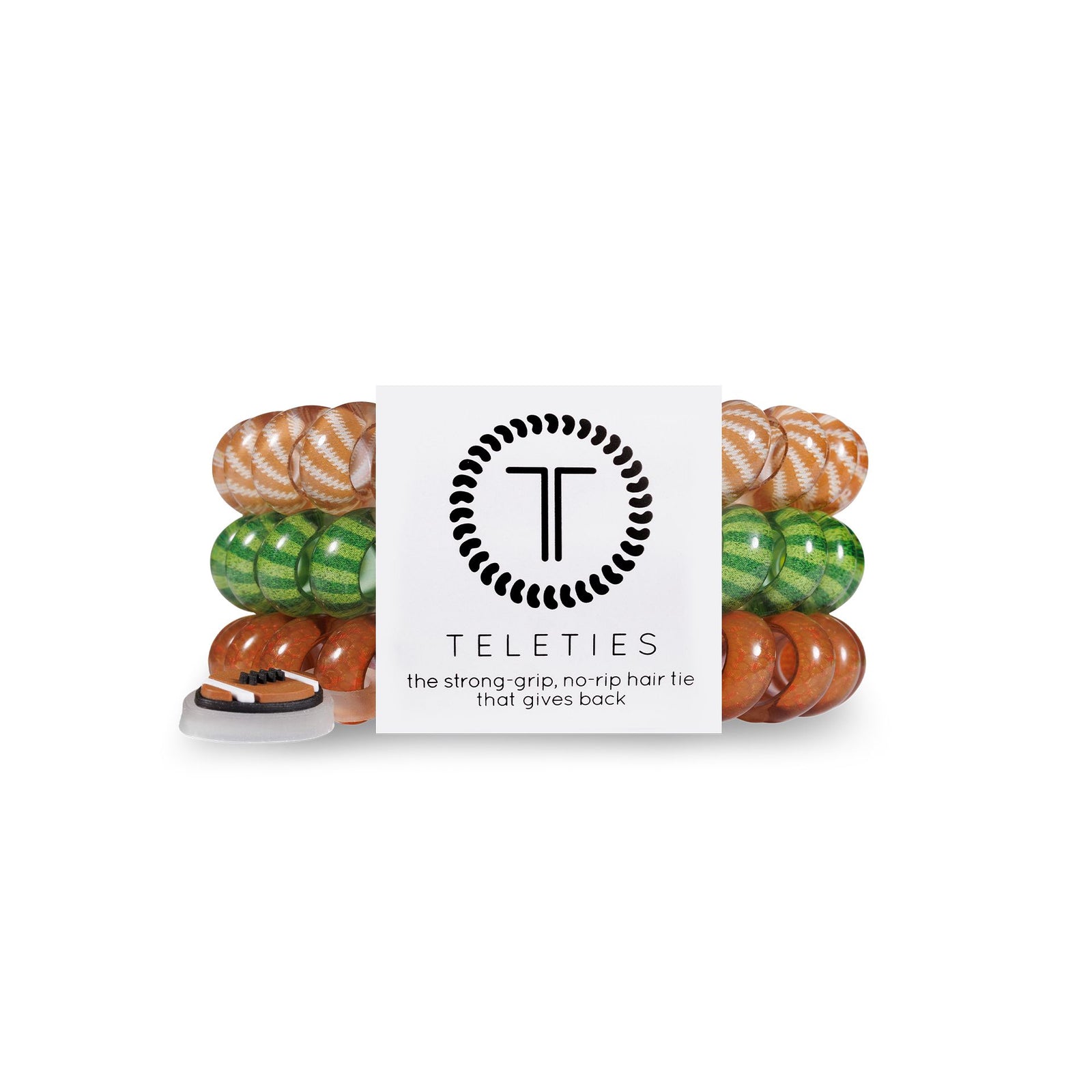 Spiral Hair Coils | Large | Football Hair Ties - The Preppy Bunny