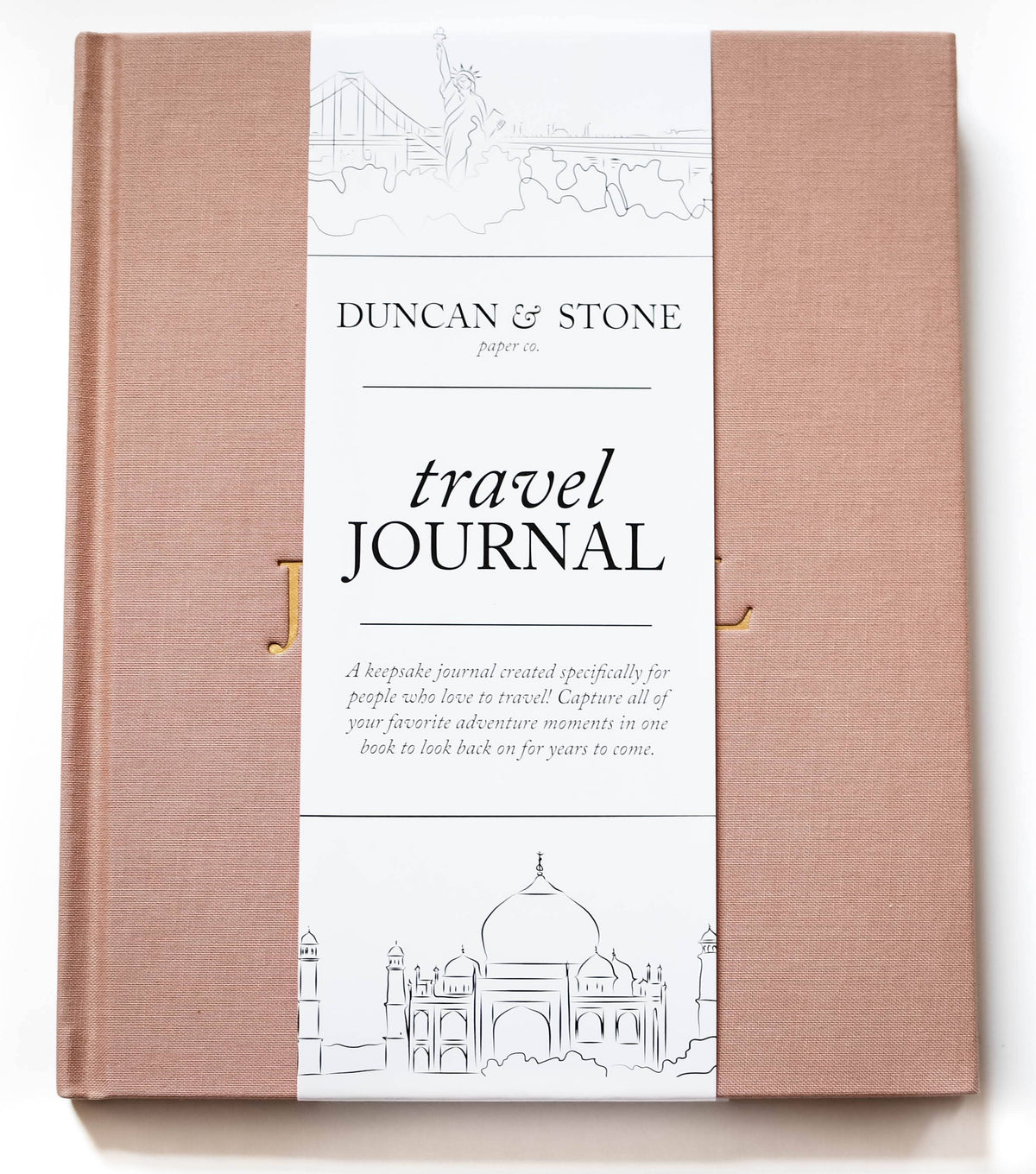 Travel Journal | Adventure Keepsake | Trip Adventure Book - The Preppy Bunny