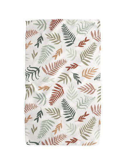 Forest Floor Ferns Kitchen Tea Towel - The Preppy Bunny