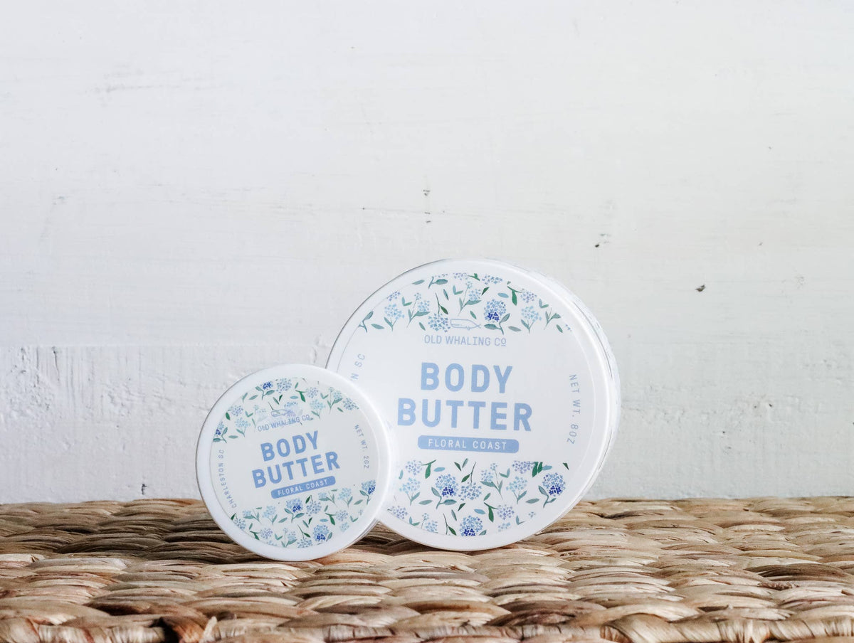 Floral Coast Body Butter Travel Size (2oz) - The Preppy Bunny