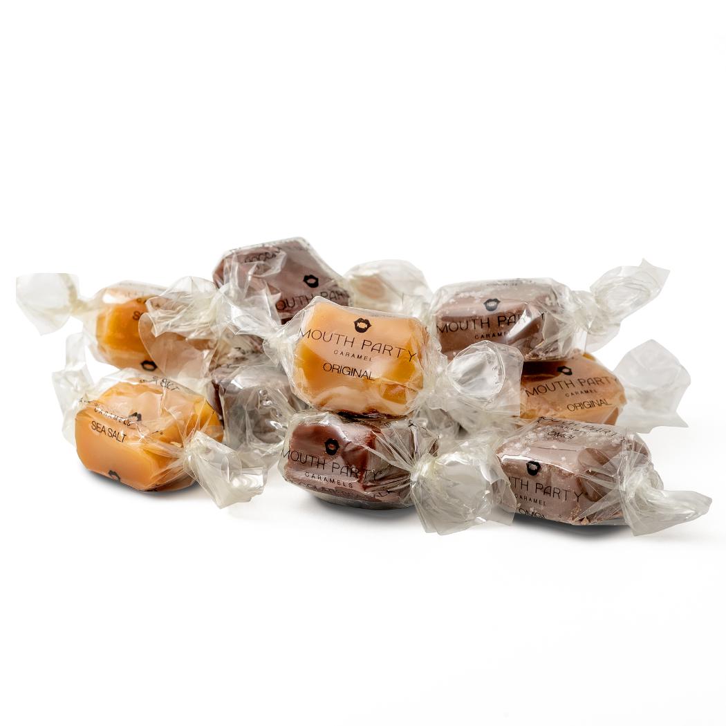 Assorted Caramels - 6oz gift bag