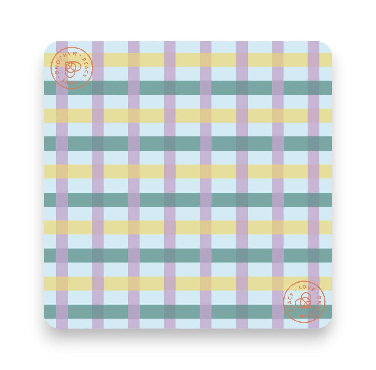 Mahjong Mats - Plaid & Stripes
