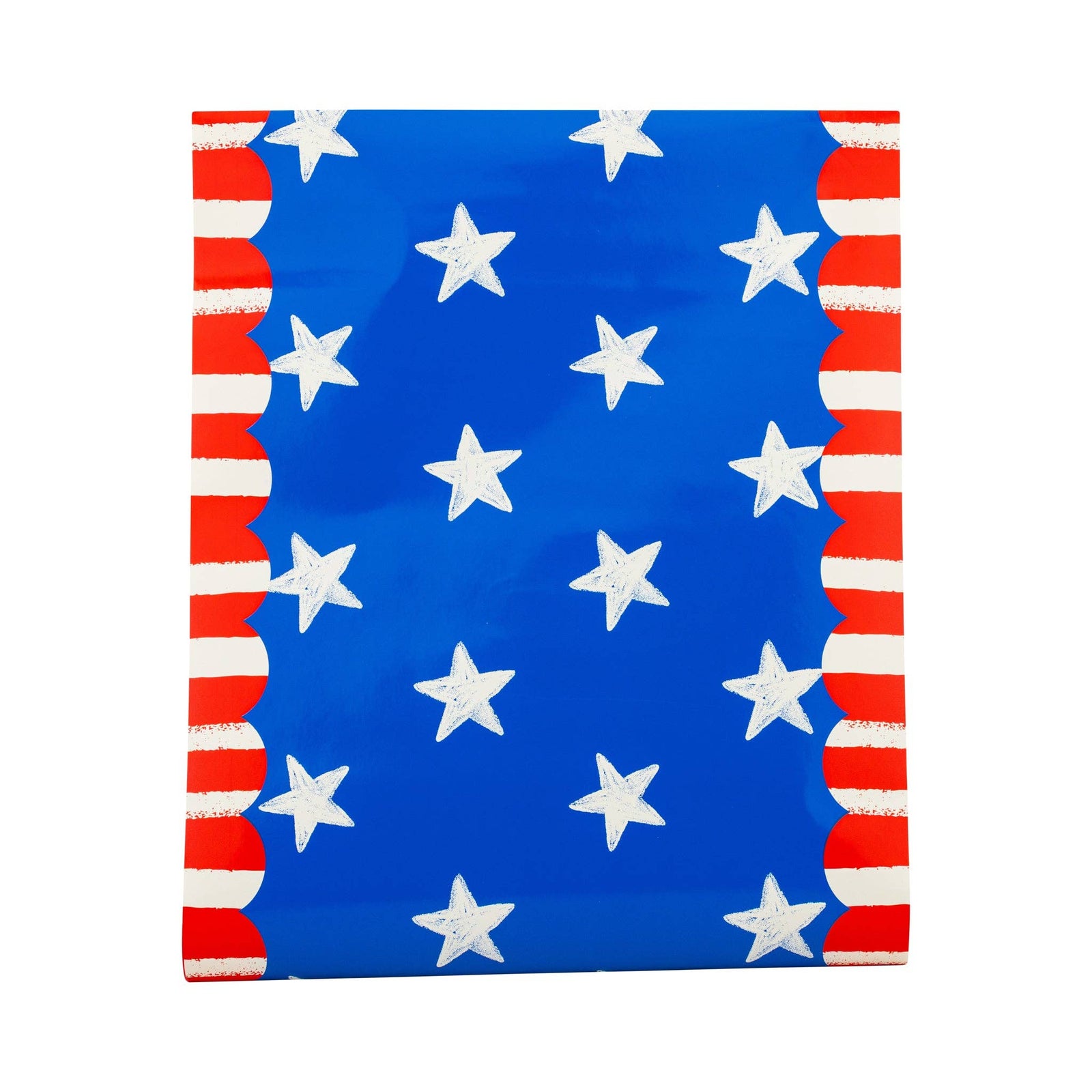 Stars and Stripes Paper Table Runner - The Preppy Bunny