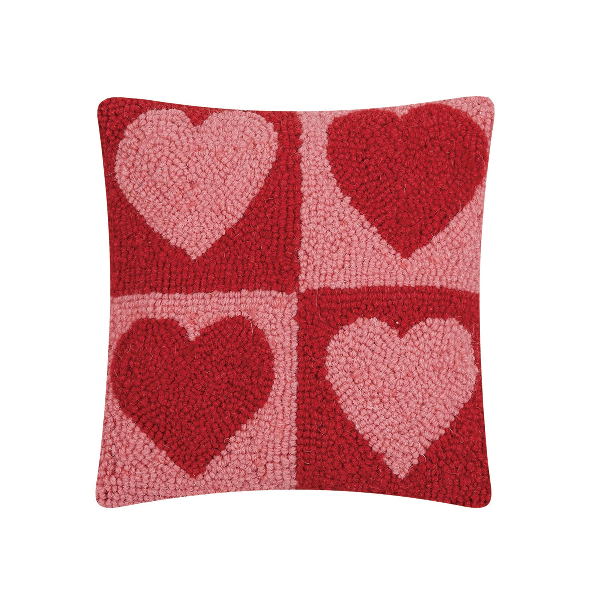 Heart Checker Hook Pillow - The Preppy Bunny