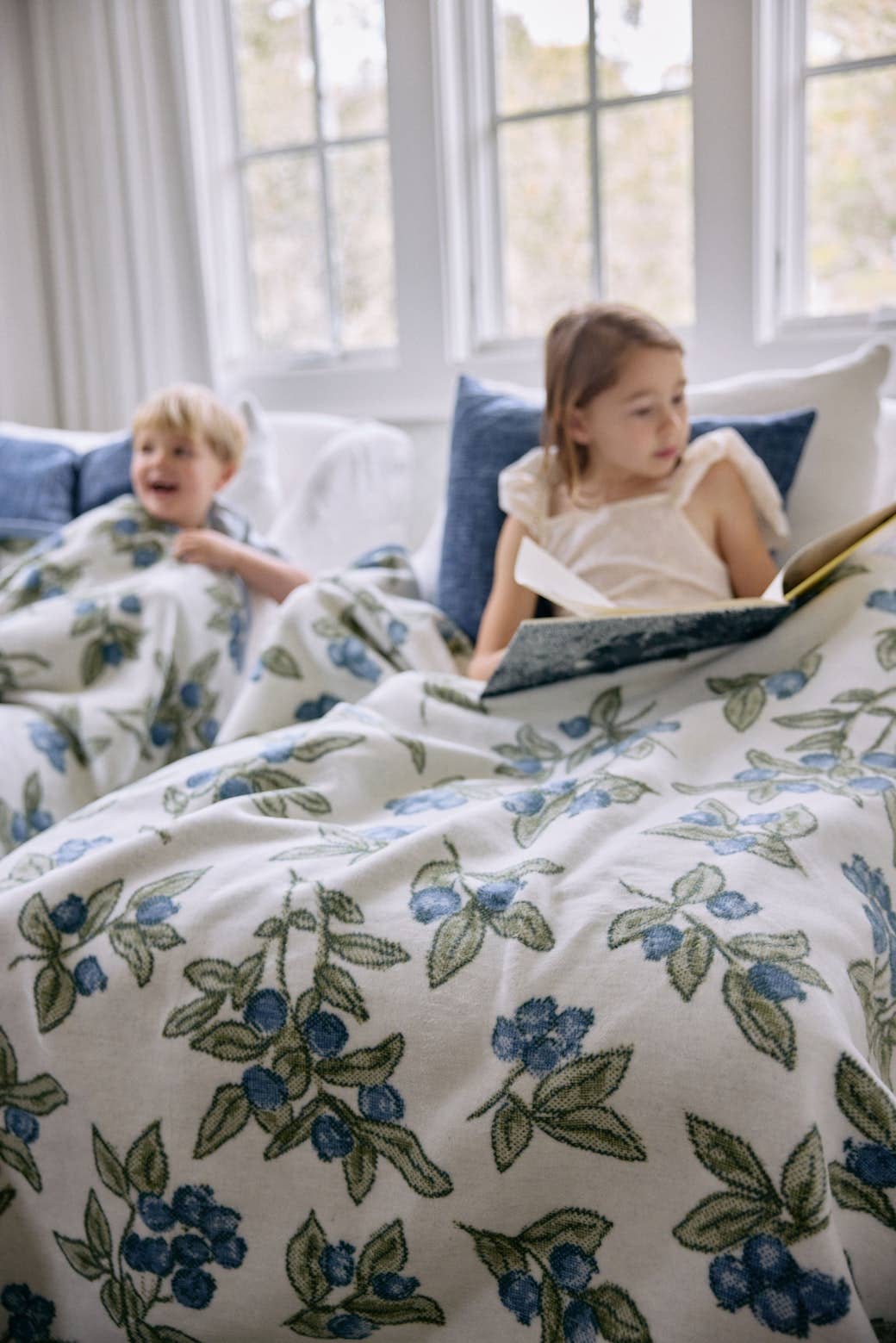 Blueberries Blanket by ChappyWrap