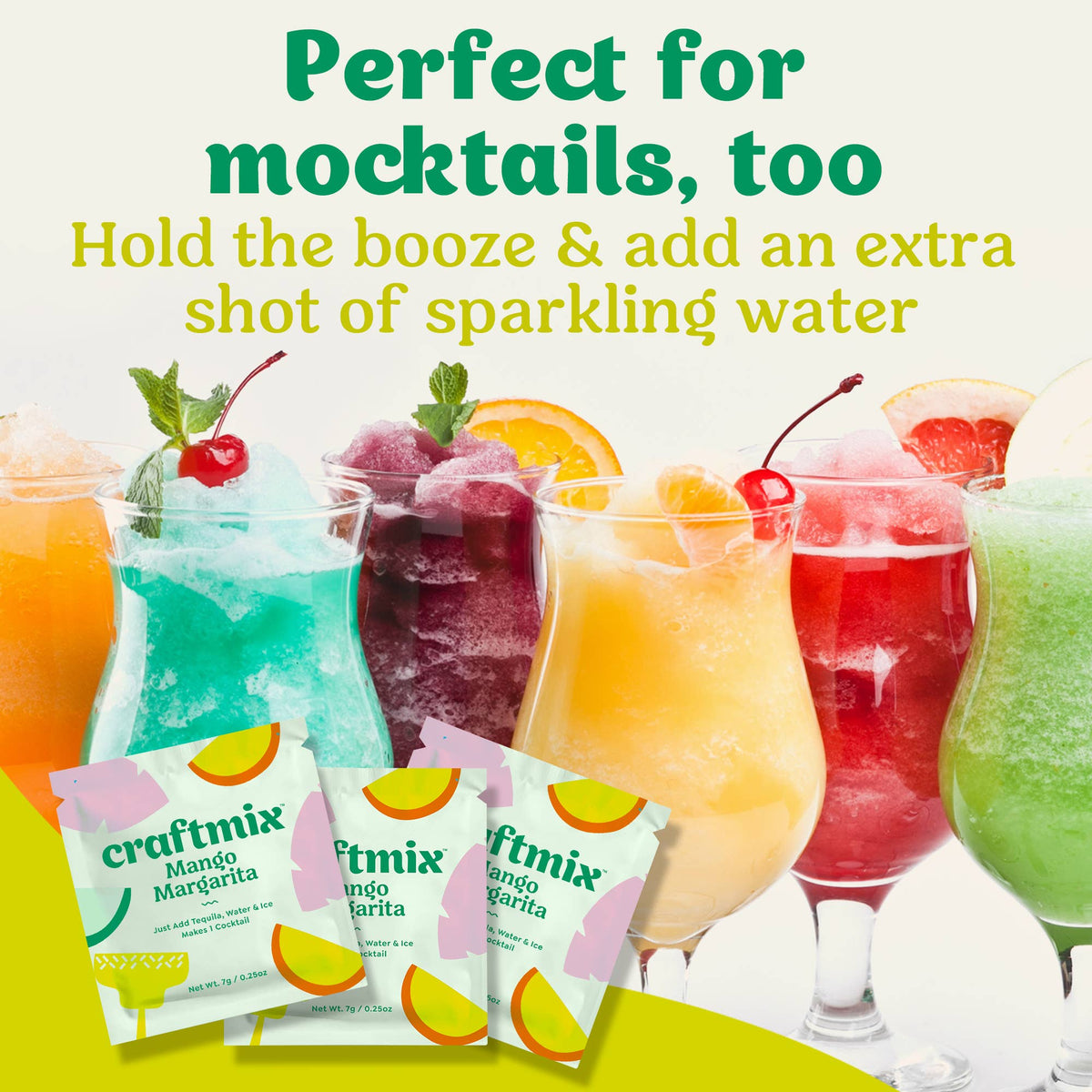 Mango Margarita Cocktail / Mocktail Mixer - Single Serving